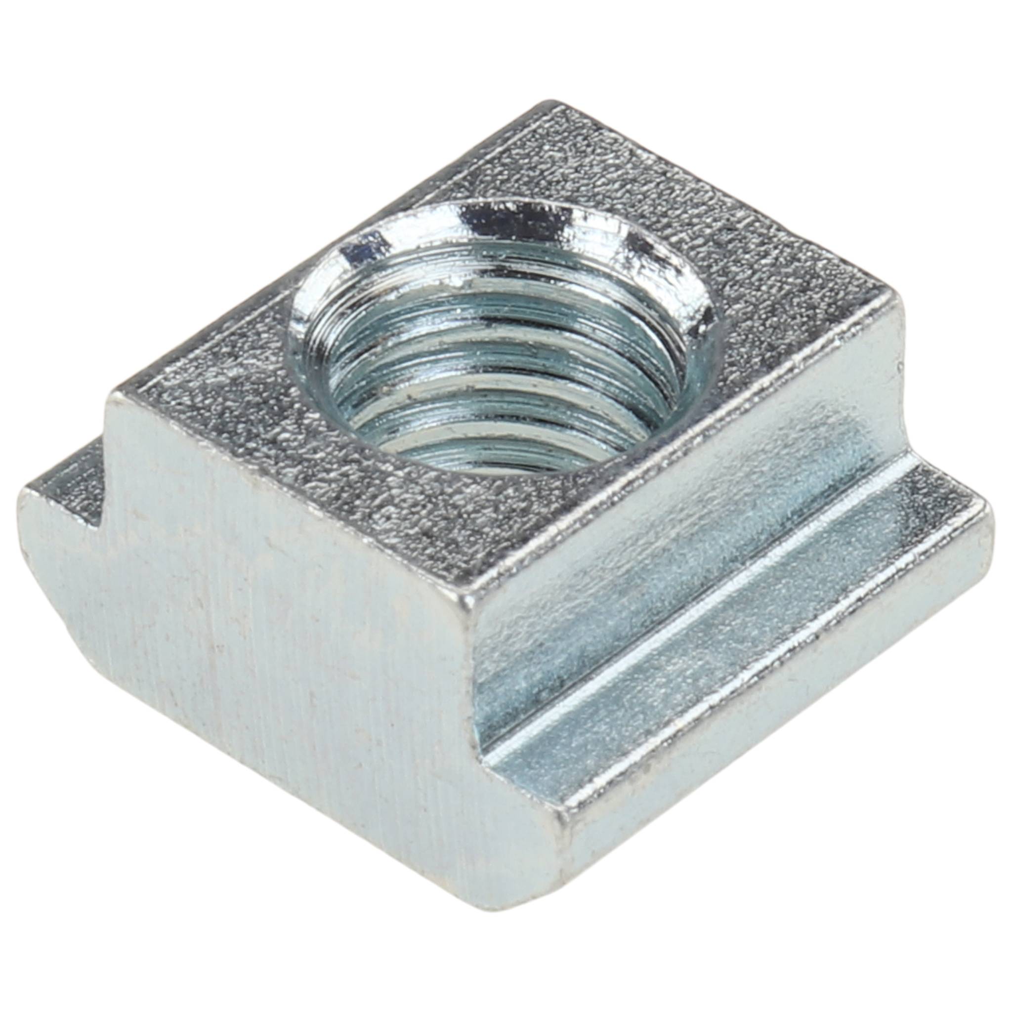 Nutenstein M8, 15x13x8, Stahl, verzinkt