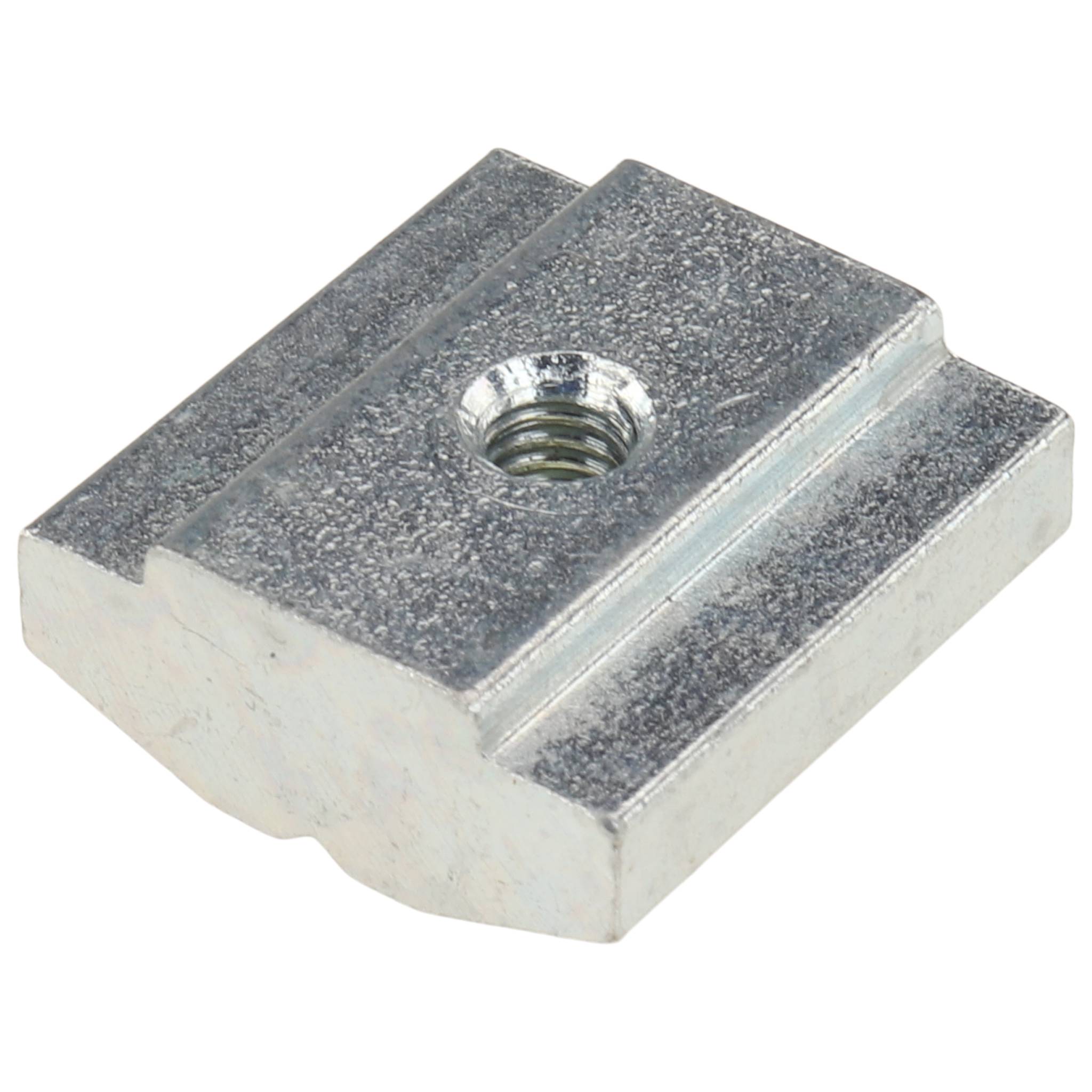 Nutenstein M4, 19x18x7,5, Stahl, verzinkt