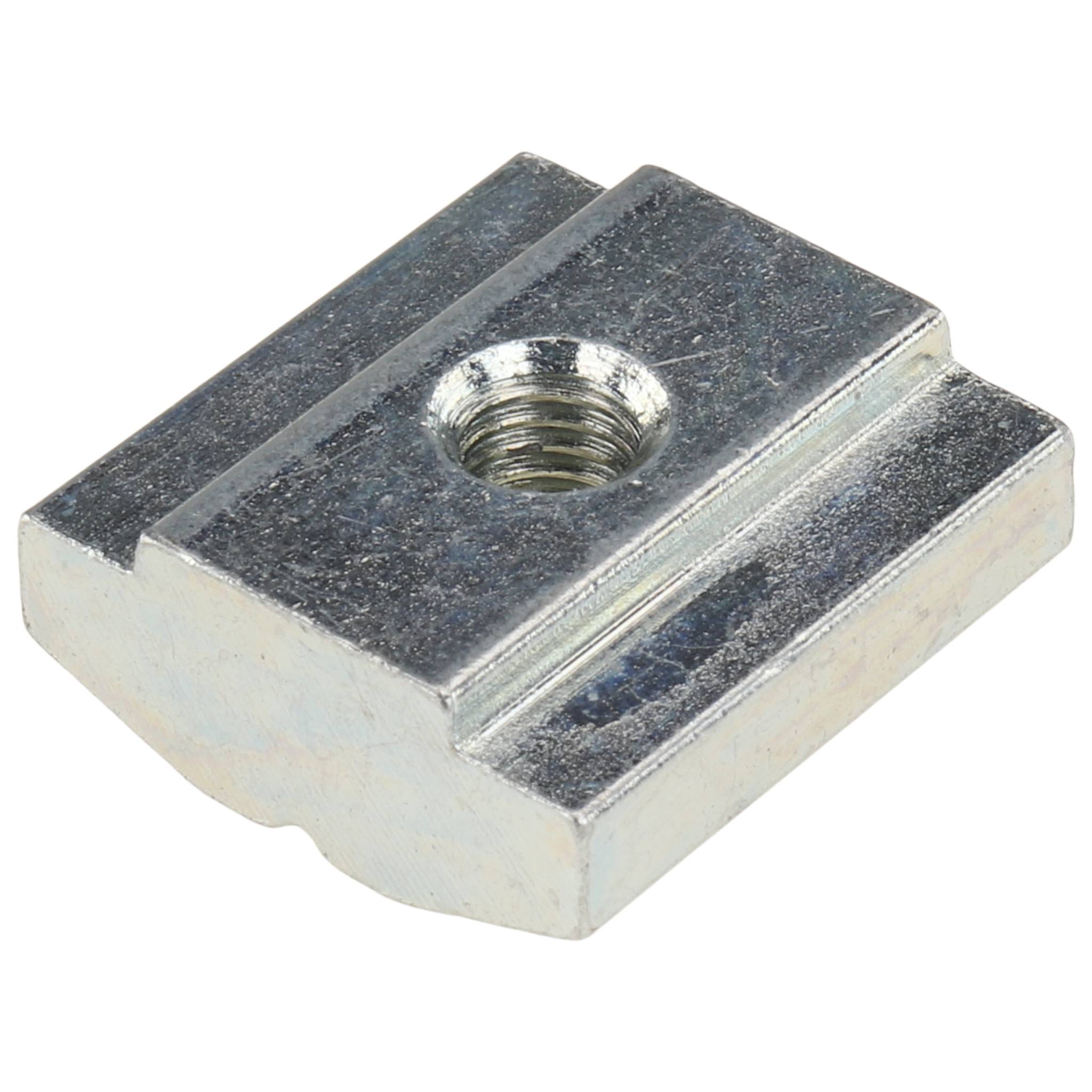 Nutenstein M5, 19x18x7,5, Stahl, verzinkt