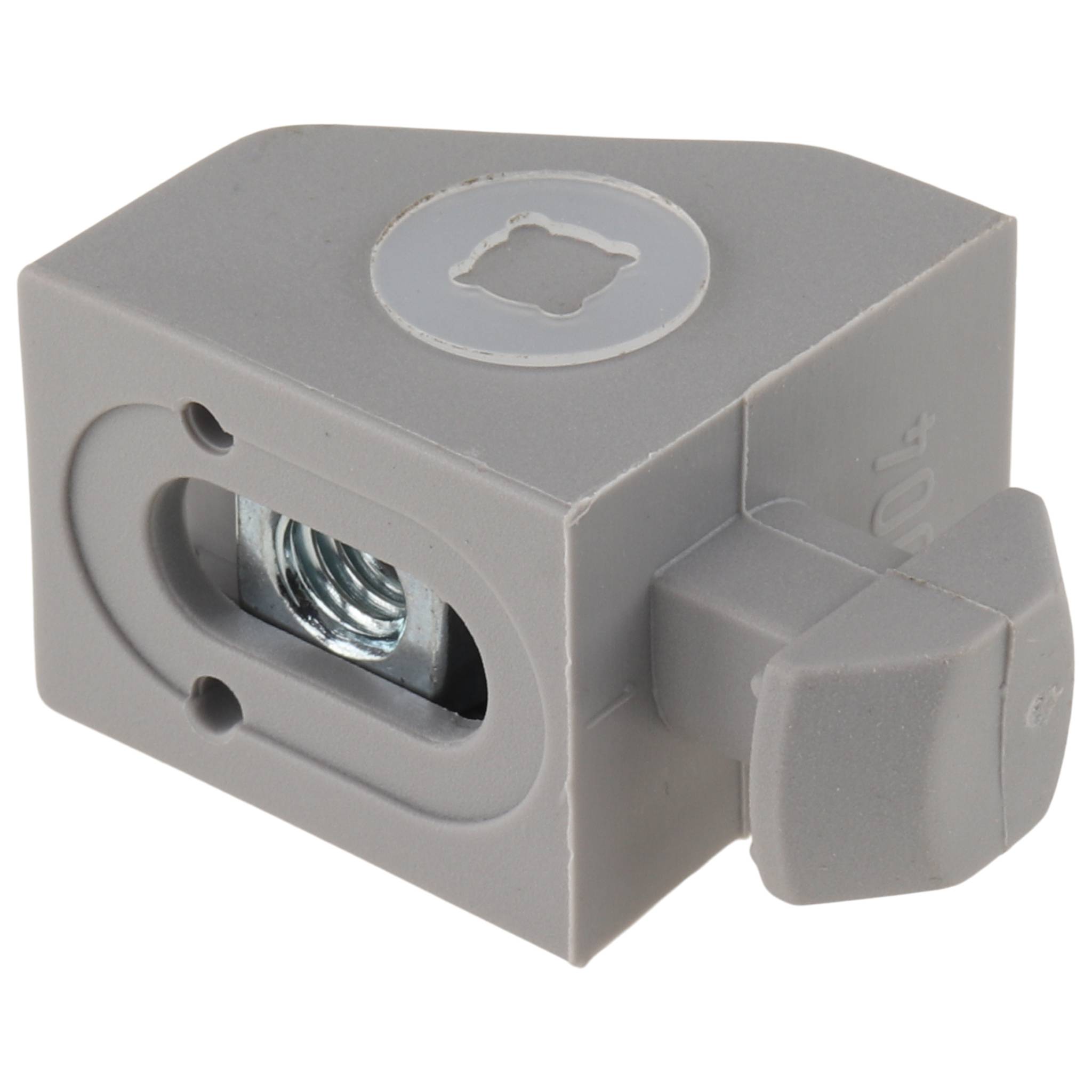 Uniblock 25 CS, 25x25x18,5, Kunststoff PA glasfaserverstärkt, grau