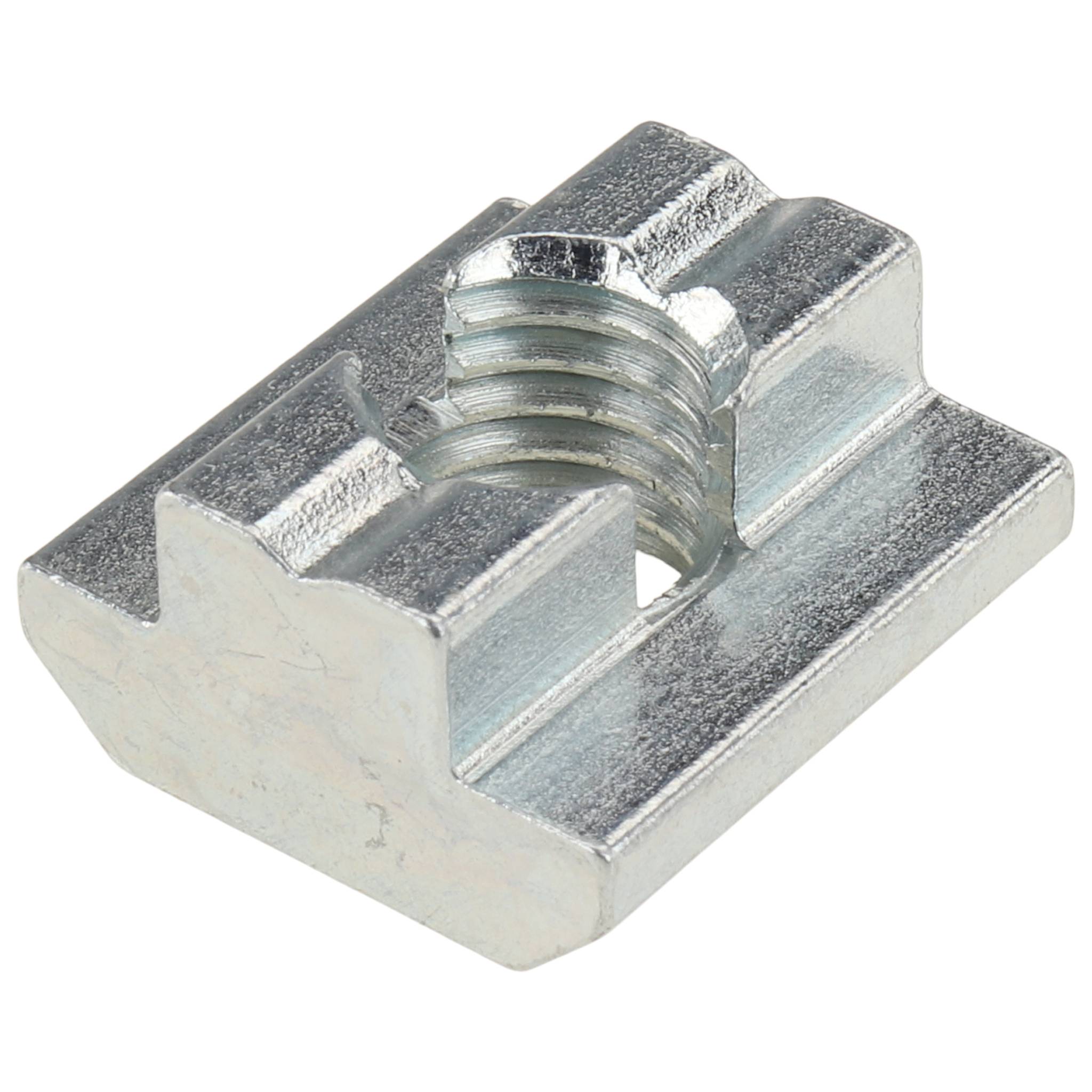 Nutenstein M10, 20x19.5x10.6, Stahl, verzinkt