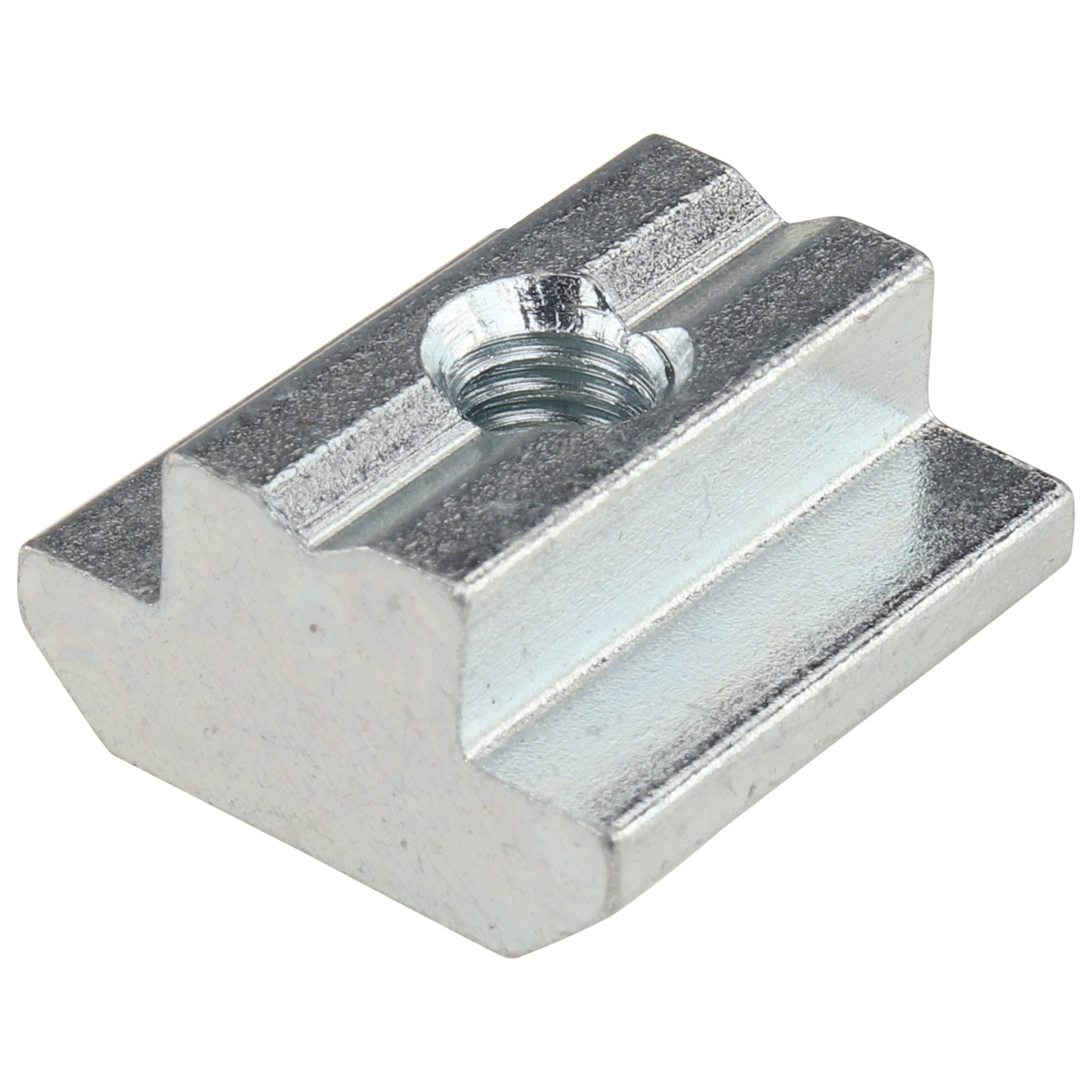 Nutenstein M6, 20x19,5x10,6, Stahl, verzinkt