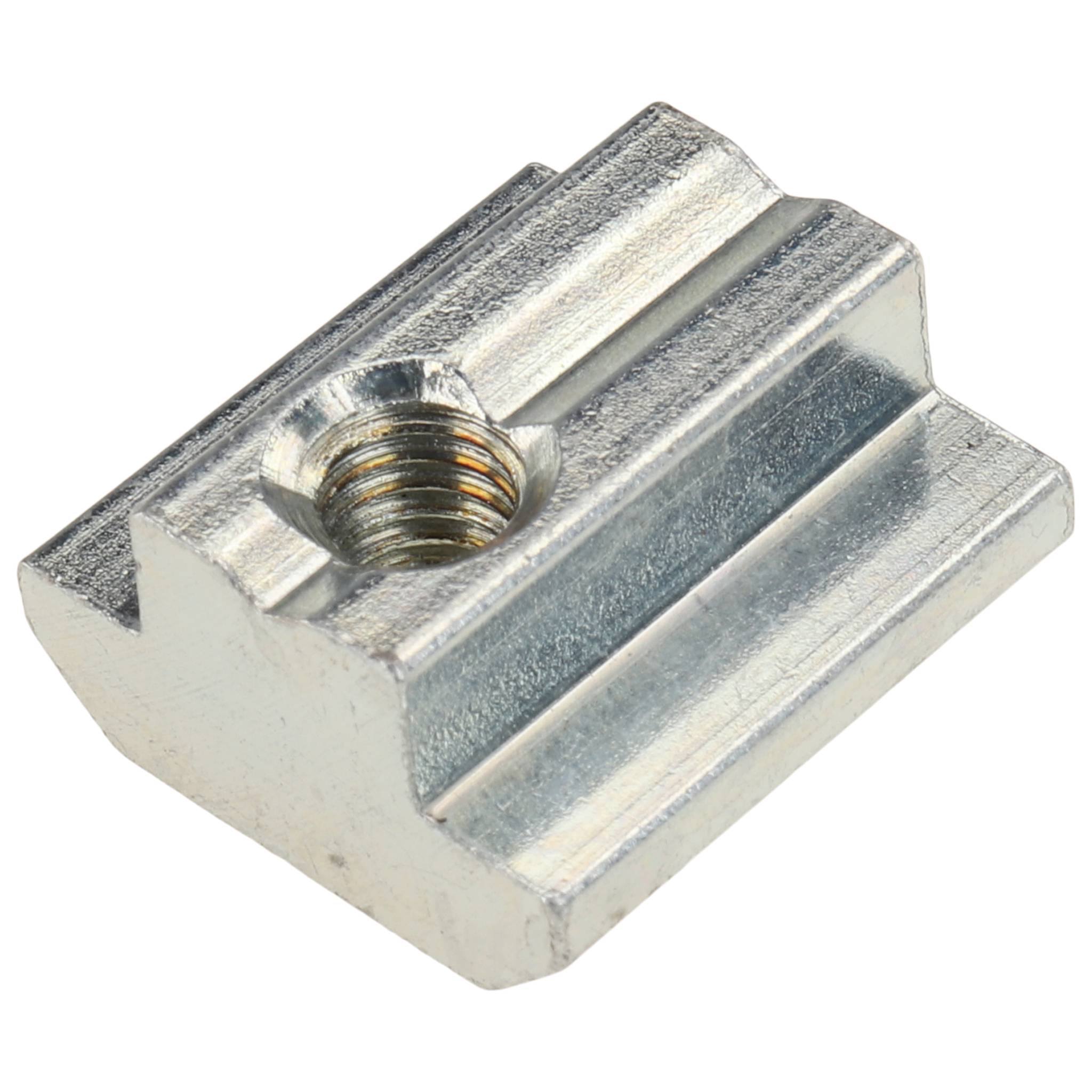 Nutenstein M6, 20x19,5x12,25, Stahl, verzinkt