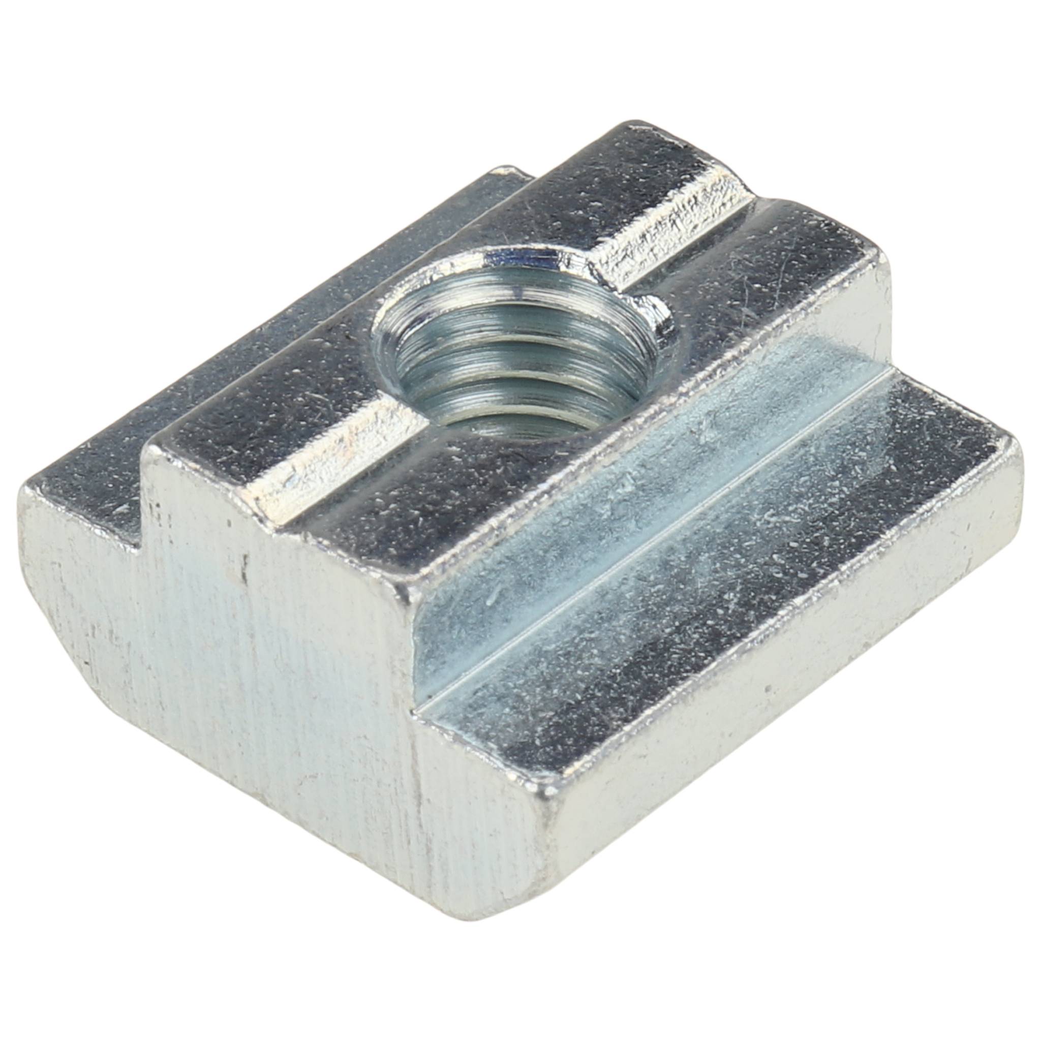 Nutenstein M8, 20x19,5x10,6, Stahl, verzinkt