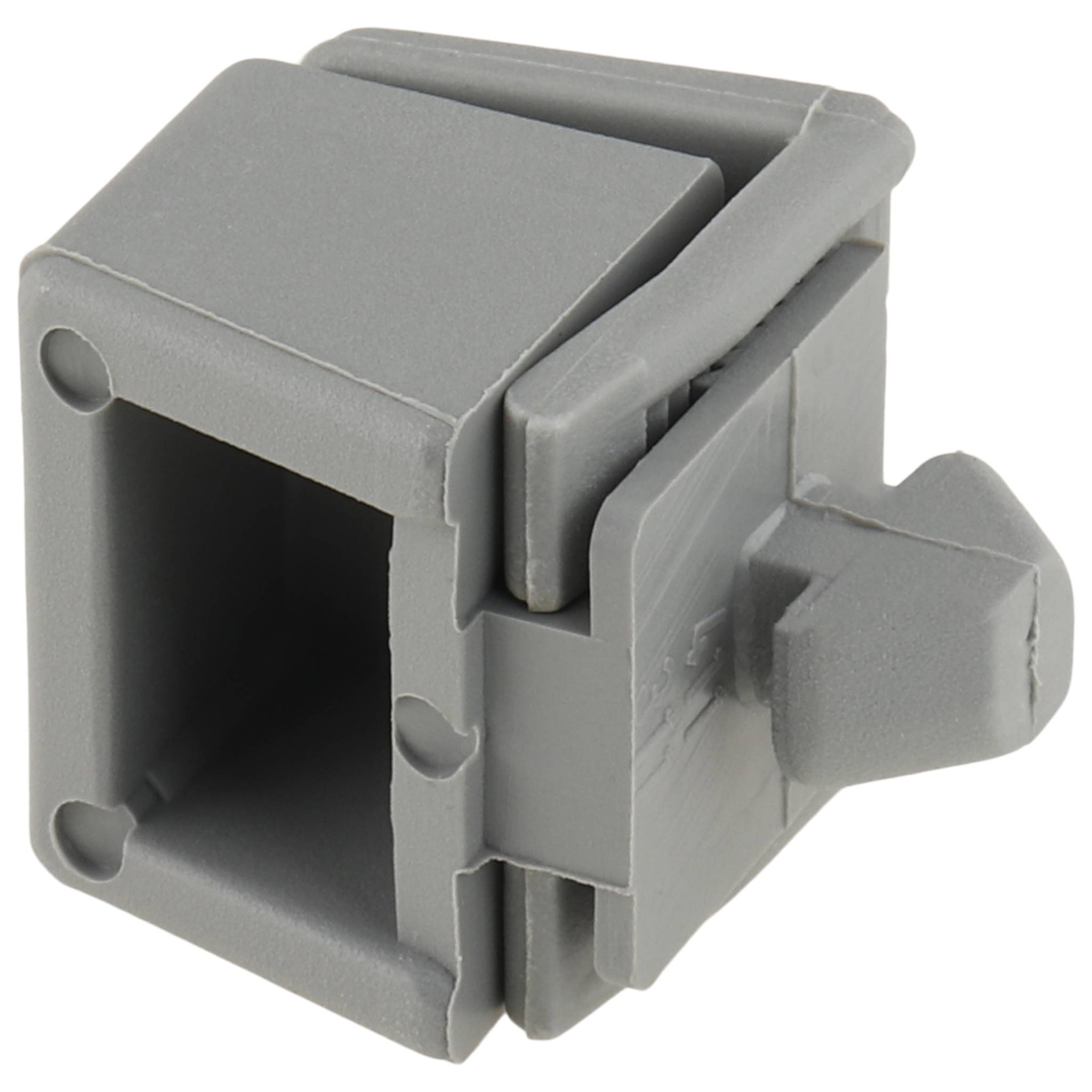 Klemmblock 13, 14x12x16, Kunststoff PA glasfaserverstärkt, grau