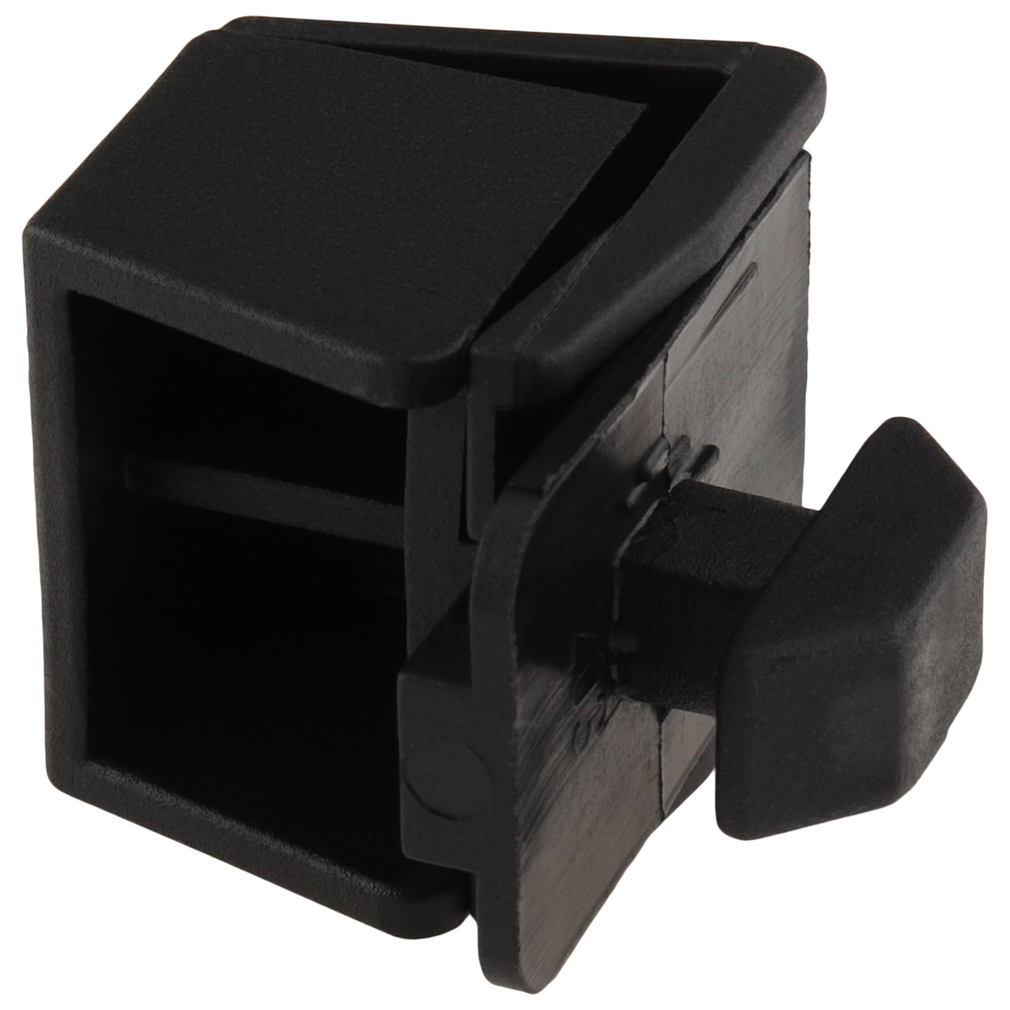 Klemmblock 14, 26x16x22, Kunststoff PA glasfaserverstärkt, schwarz