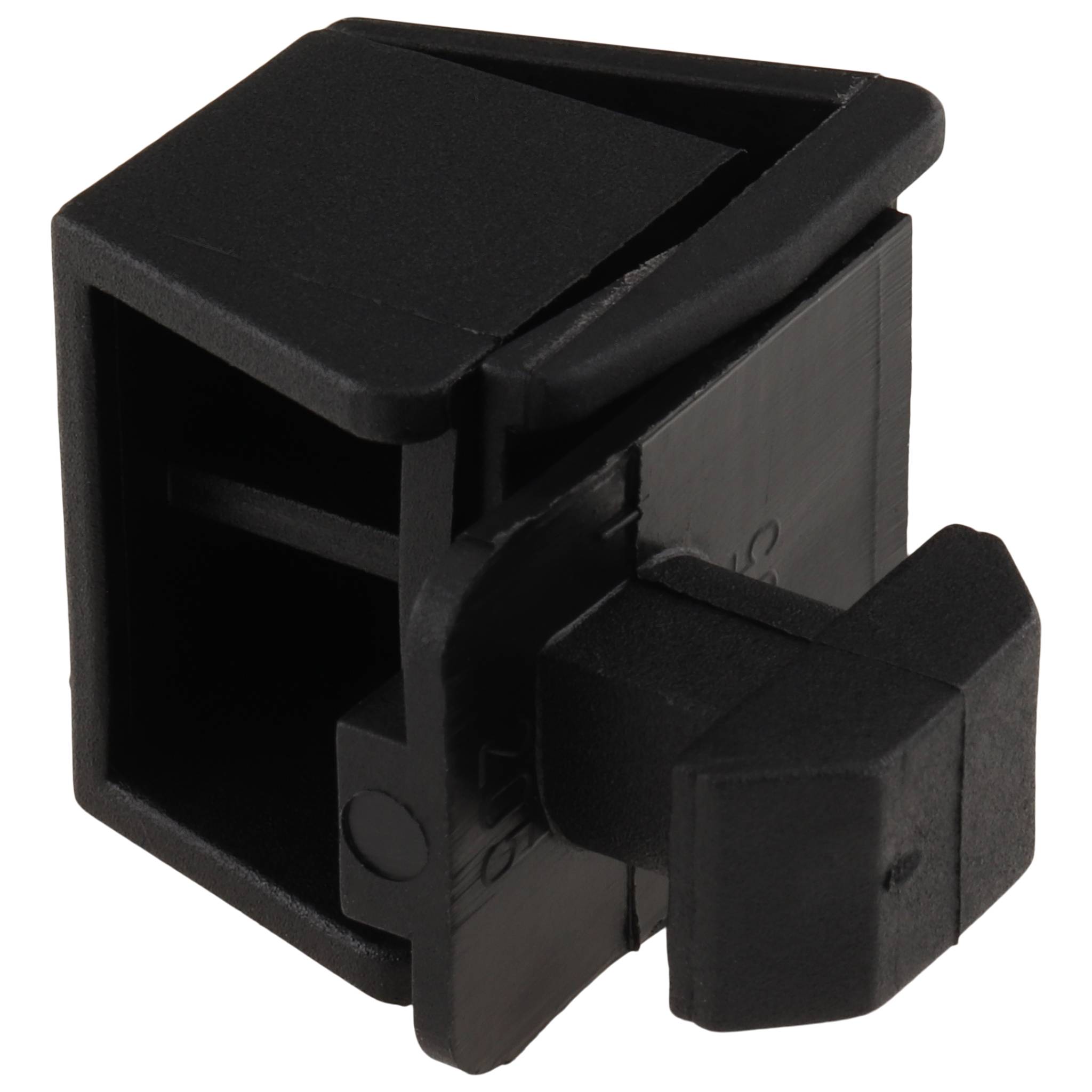 Klemmblock 14, 26x16x22, Kunststoff PA glasfaserverstärkt, schwarz