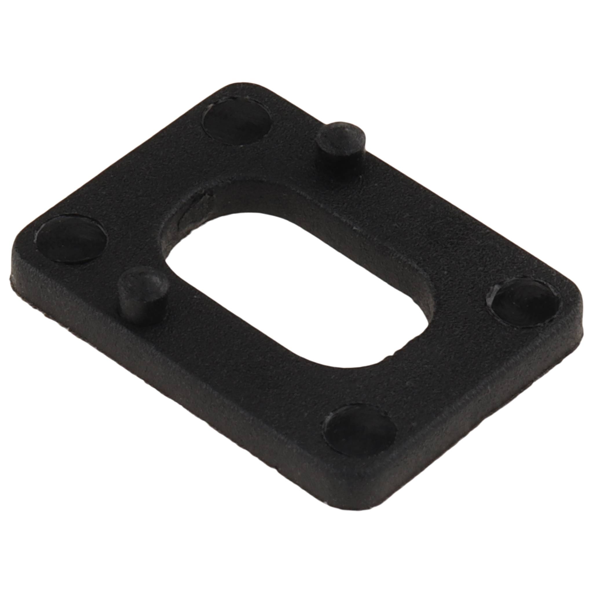 Distanzstück, 15x20x22, Kunststoff PA glasfaserverstärkt, schwarz