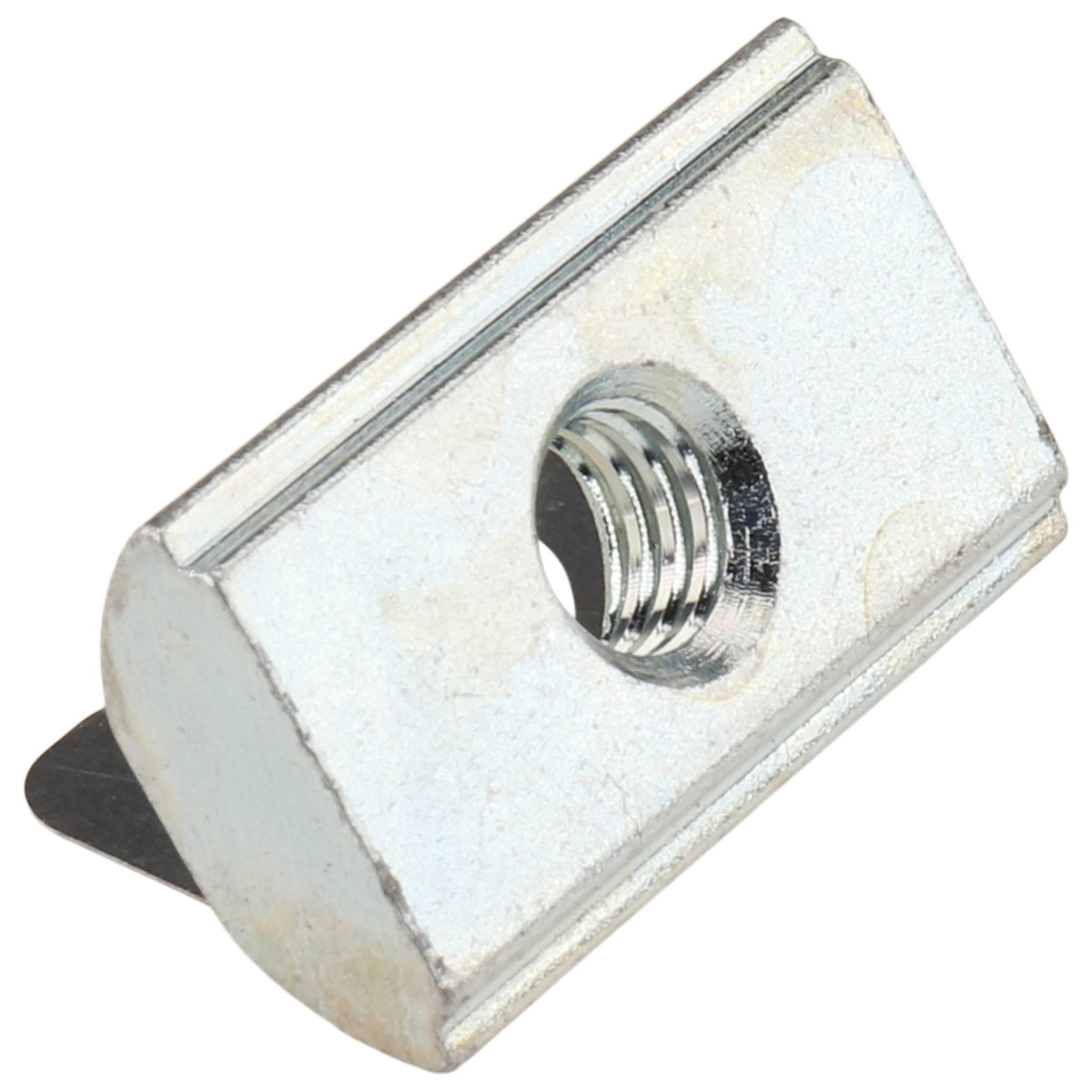 Nutenstein M6, 22x13,1x11,8, Stahl, verzinkt