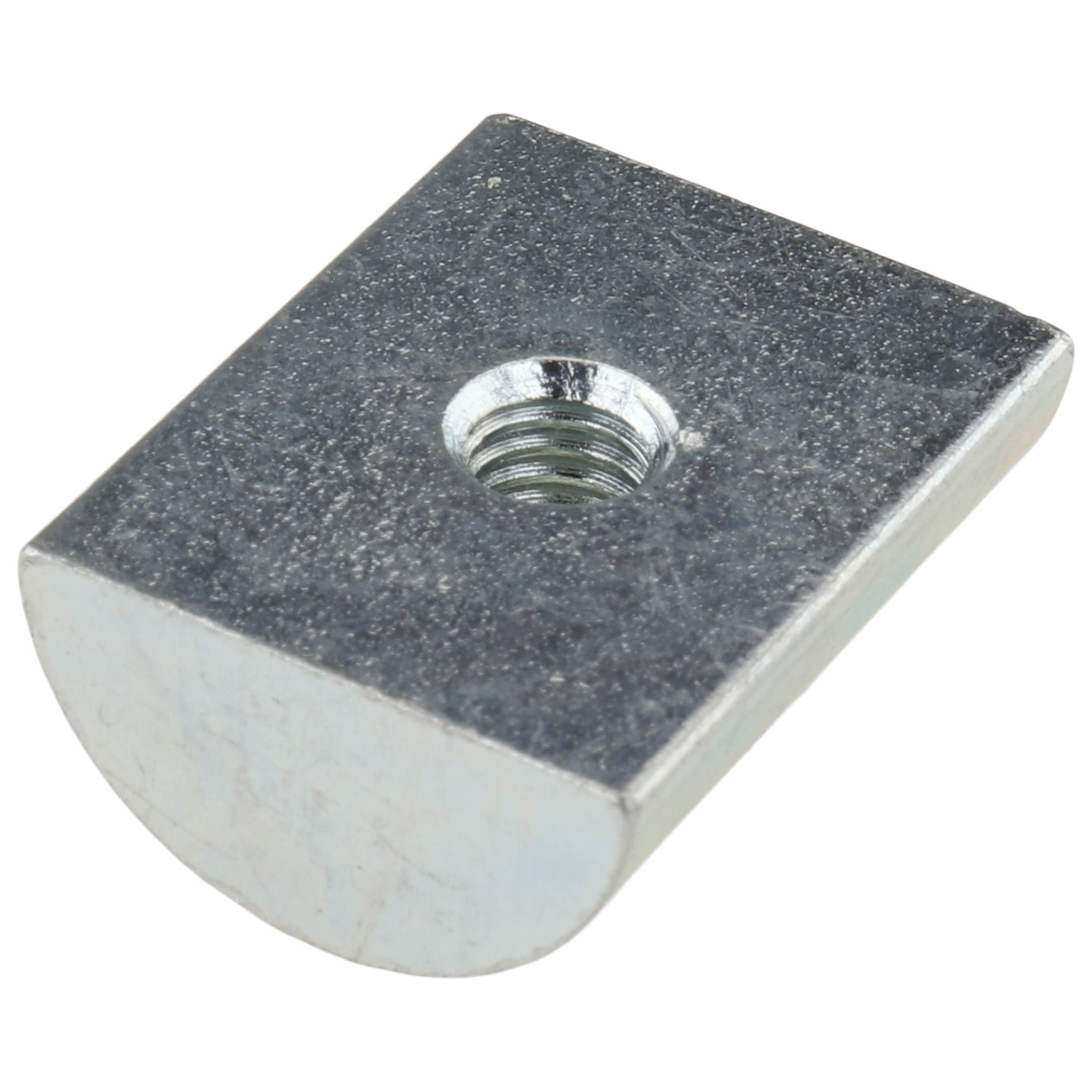 Nutenstein M6, 25x20x10, Stahl, verzinkt