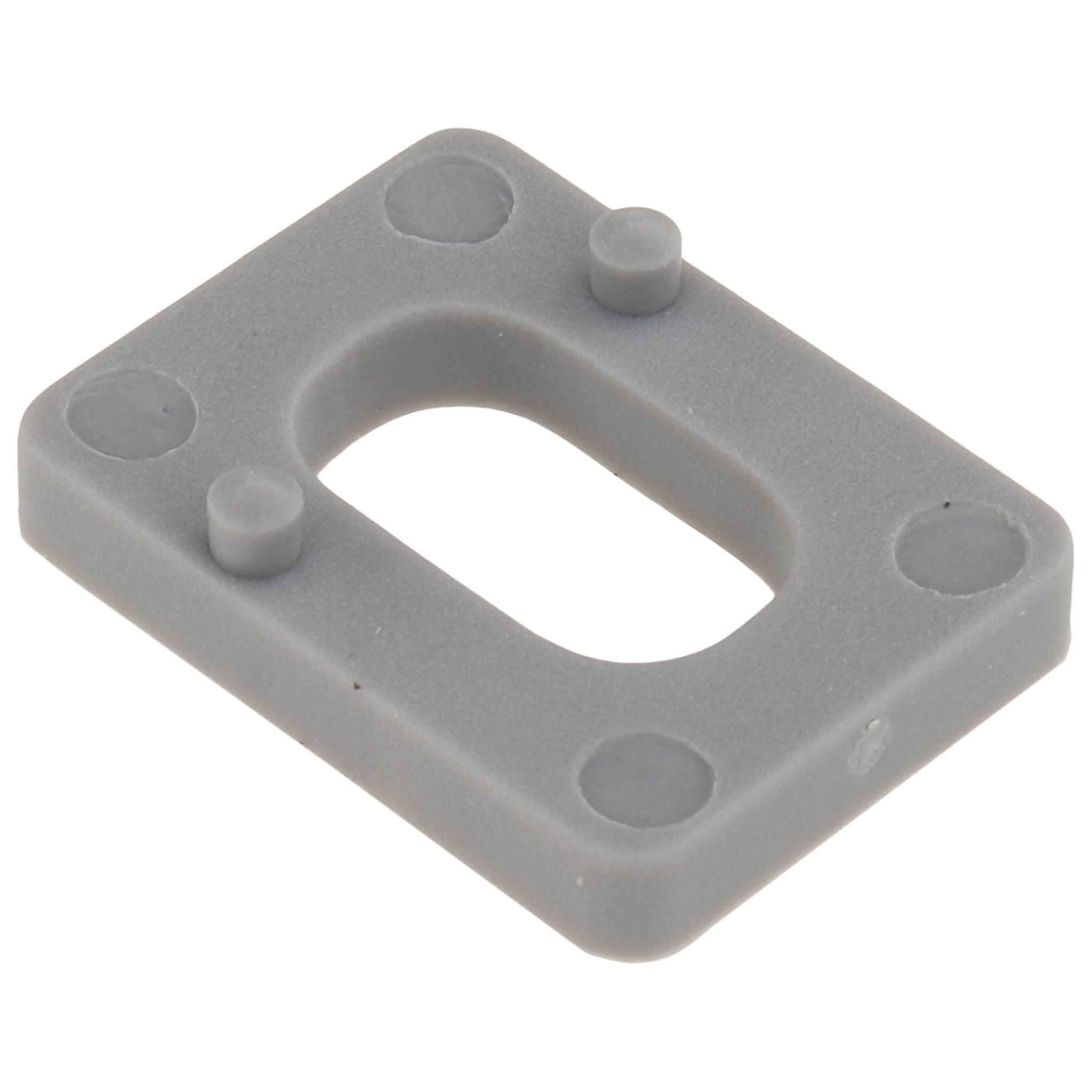 Distanzstück, 15x20x22, Kunststoff PA glasfaserverstärkt, grau