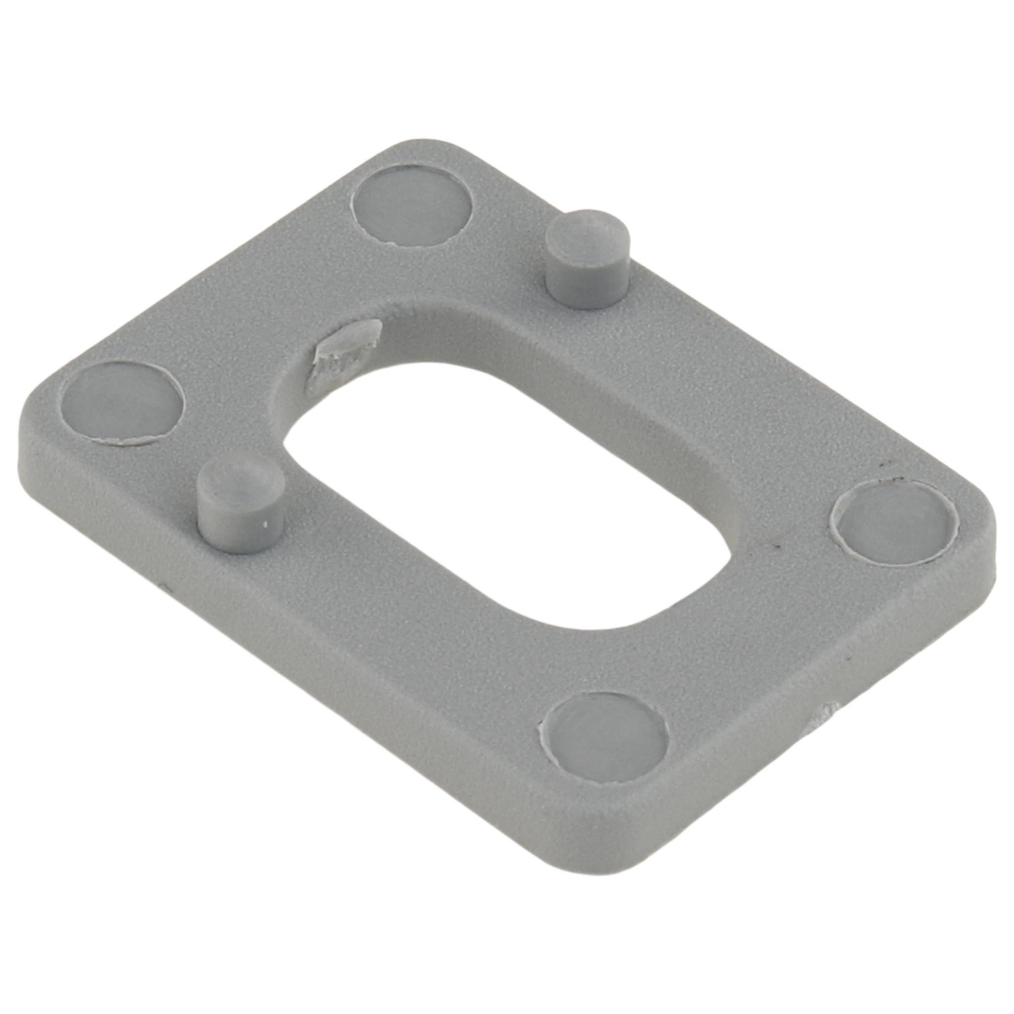 Distanzstück, 15x20x22, Kunststoff PA glasfaserverstärkt, grau