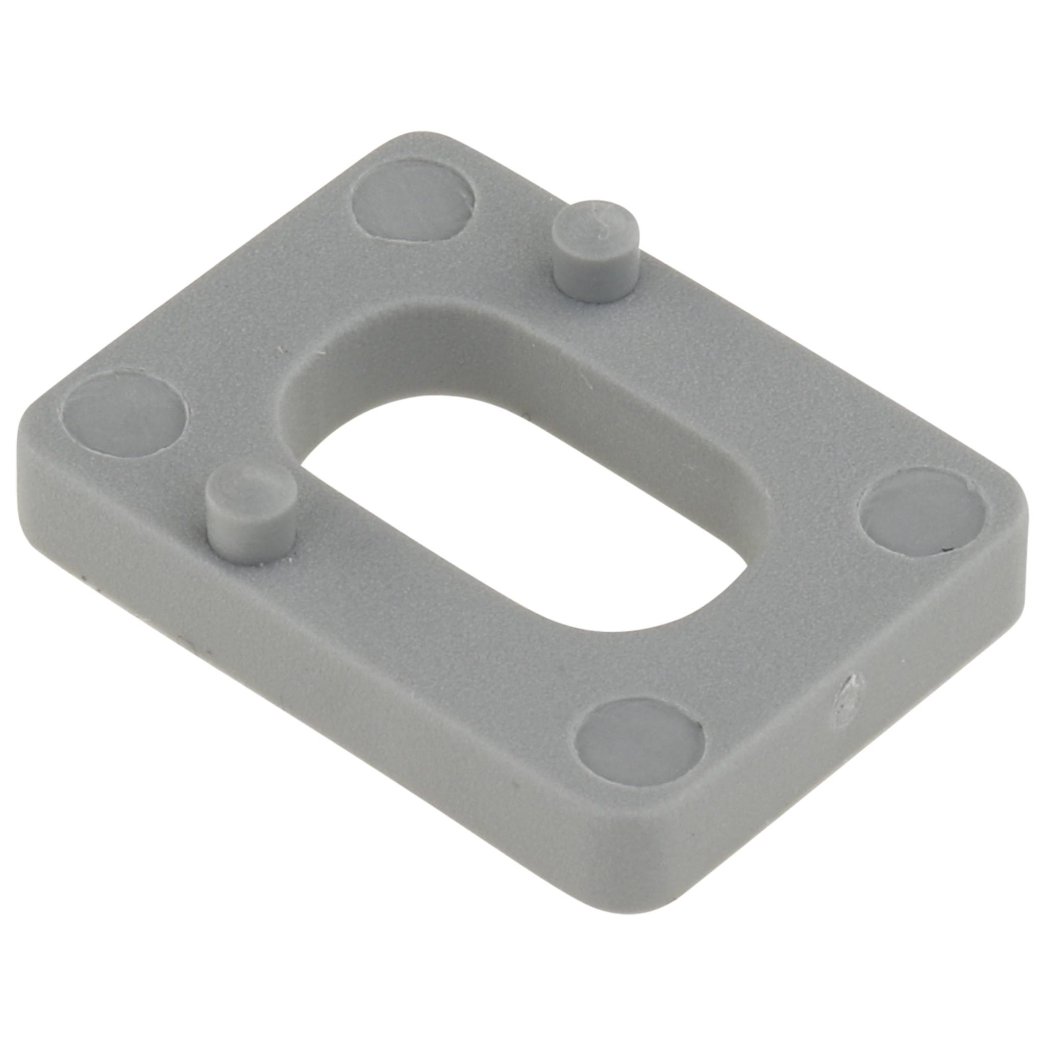 Distanzstück, 15x20x22, Kunststoff PA glasfaserverstärkt, grau