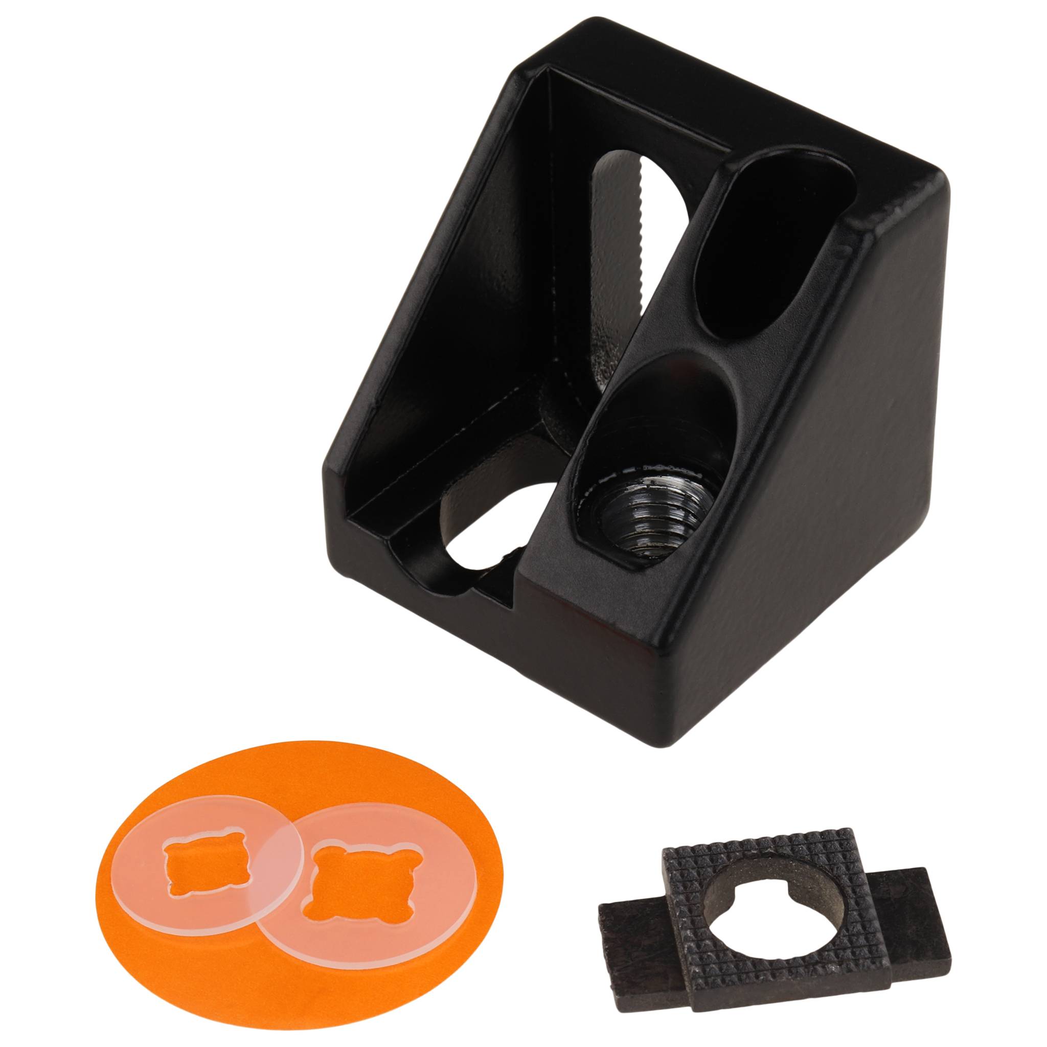 Uniblock ZN 40 CS, 30x30x30, Zink, verzinkt, schwarz