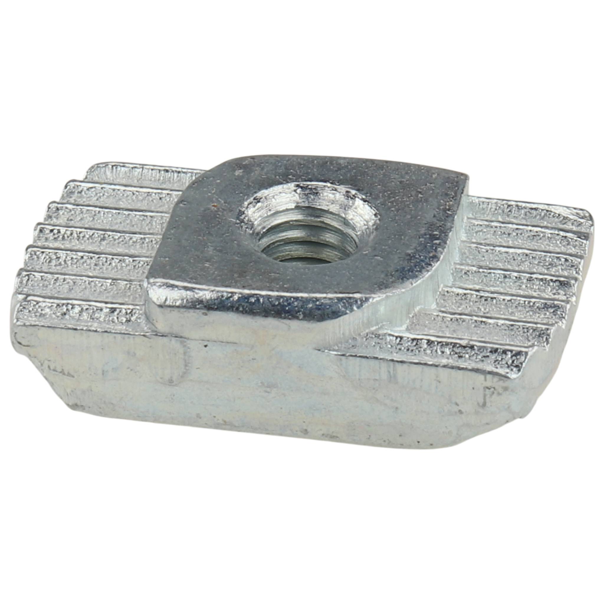 Hammermutter M4, 19x9,7x6,3, Stahl, verzinkt