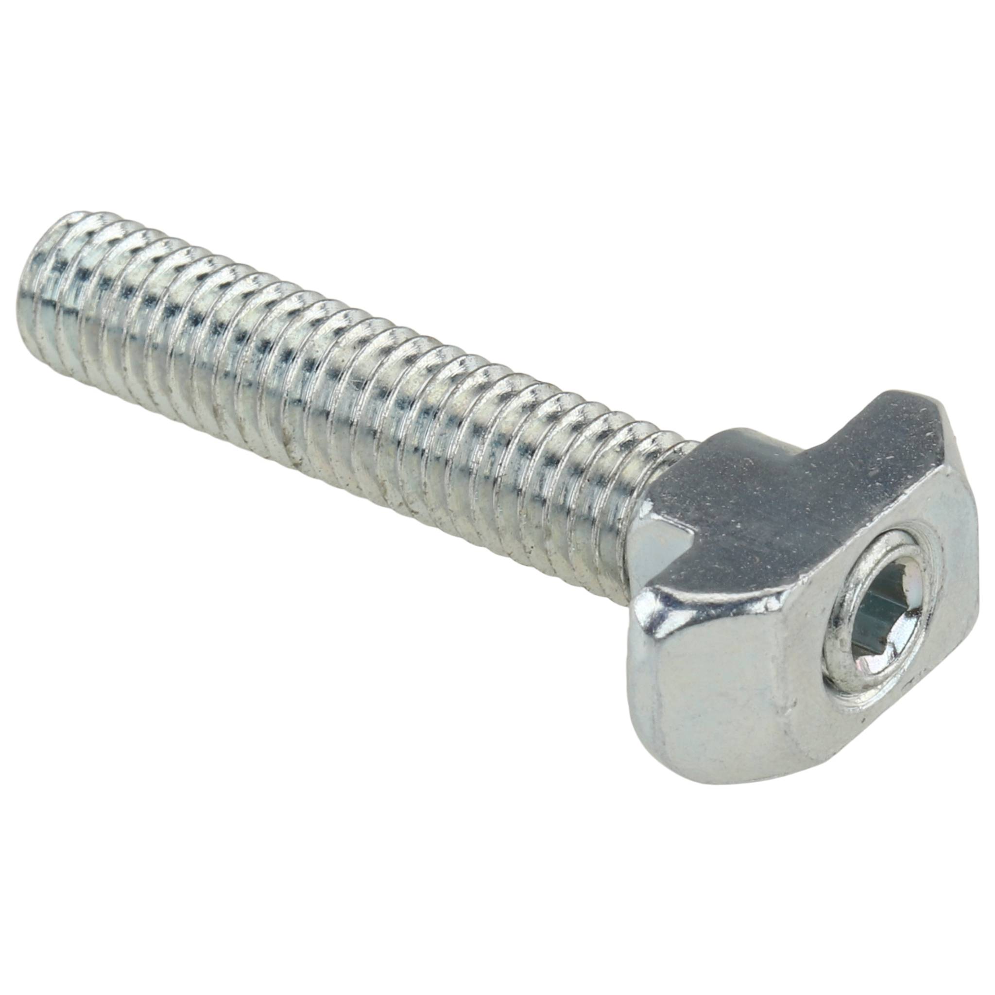 Hammerschraube M6x30, M6x30, Stahl, verzinkt