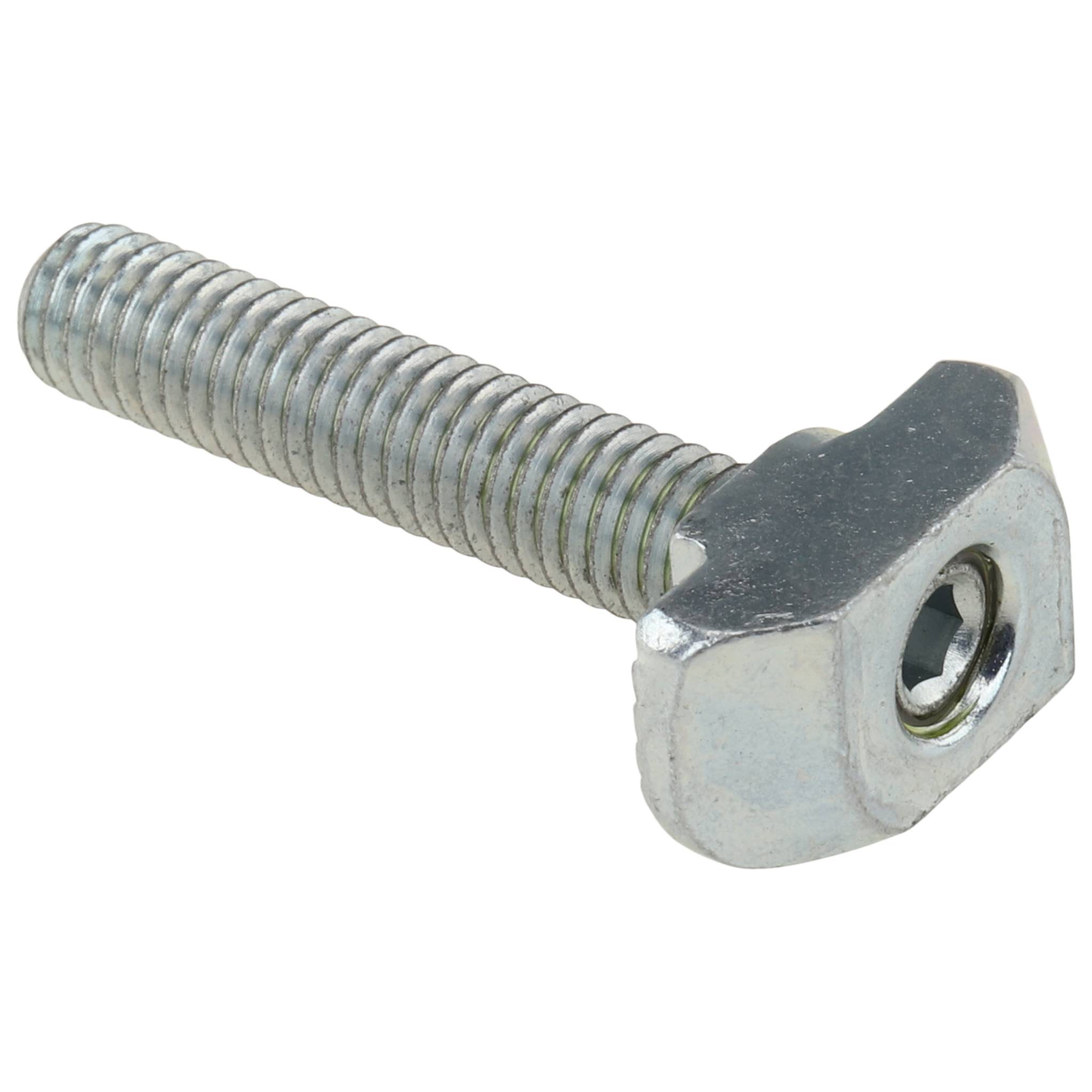 Hammerschraube M6x30, M6x30, Stahl, verzinkt