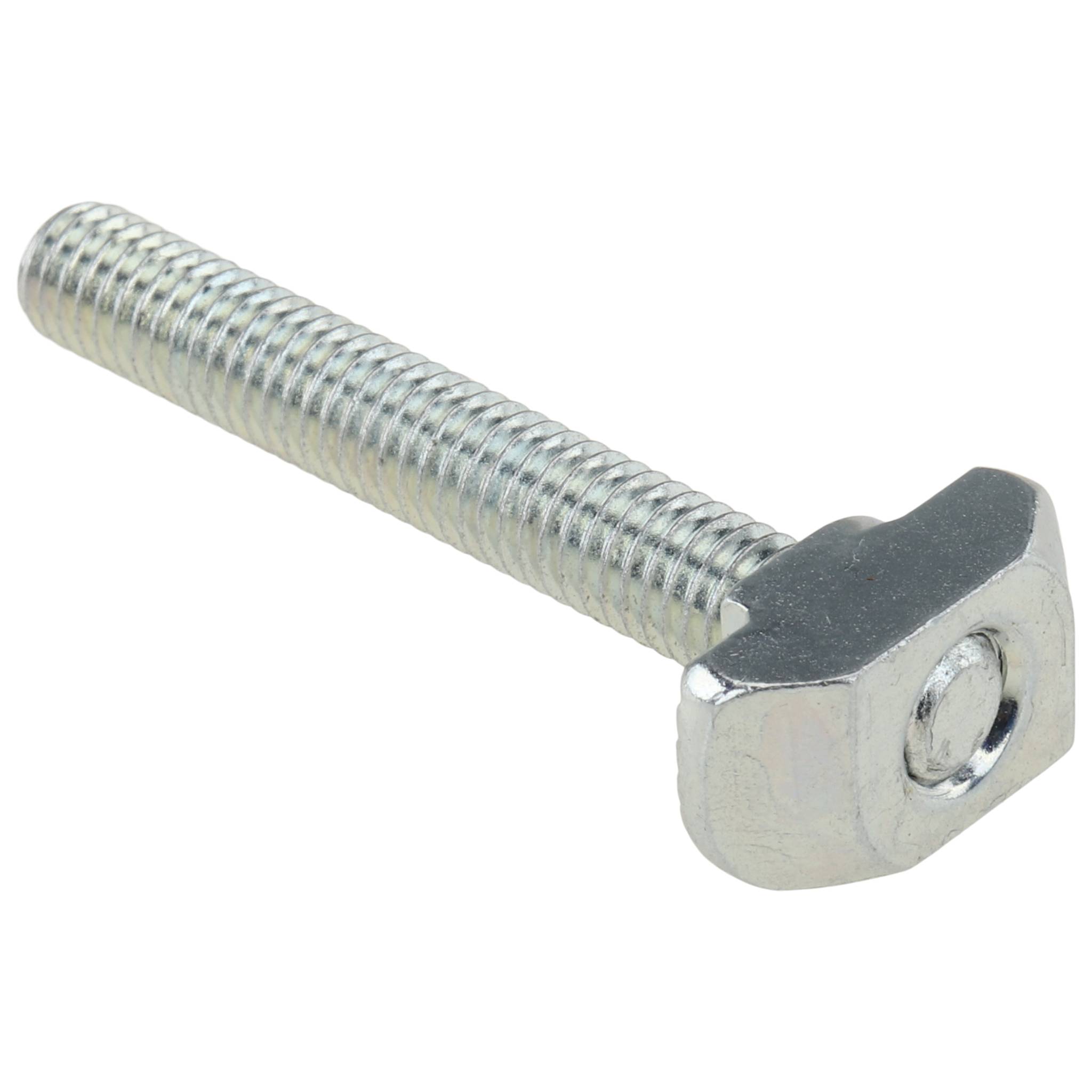 Hammerschraube M6x40, M6x40, Stahl, verzinkt