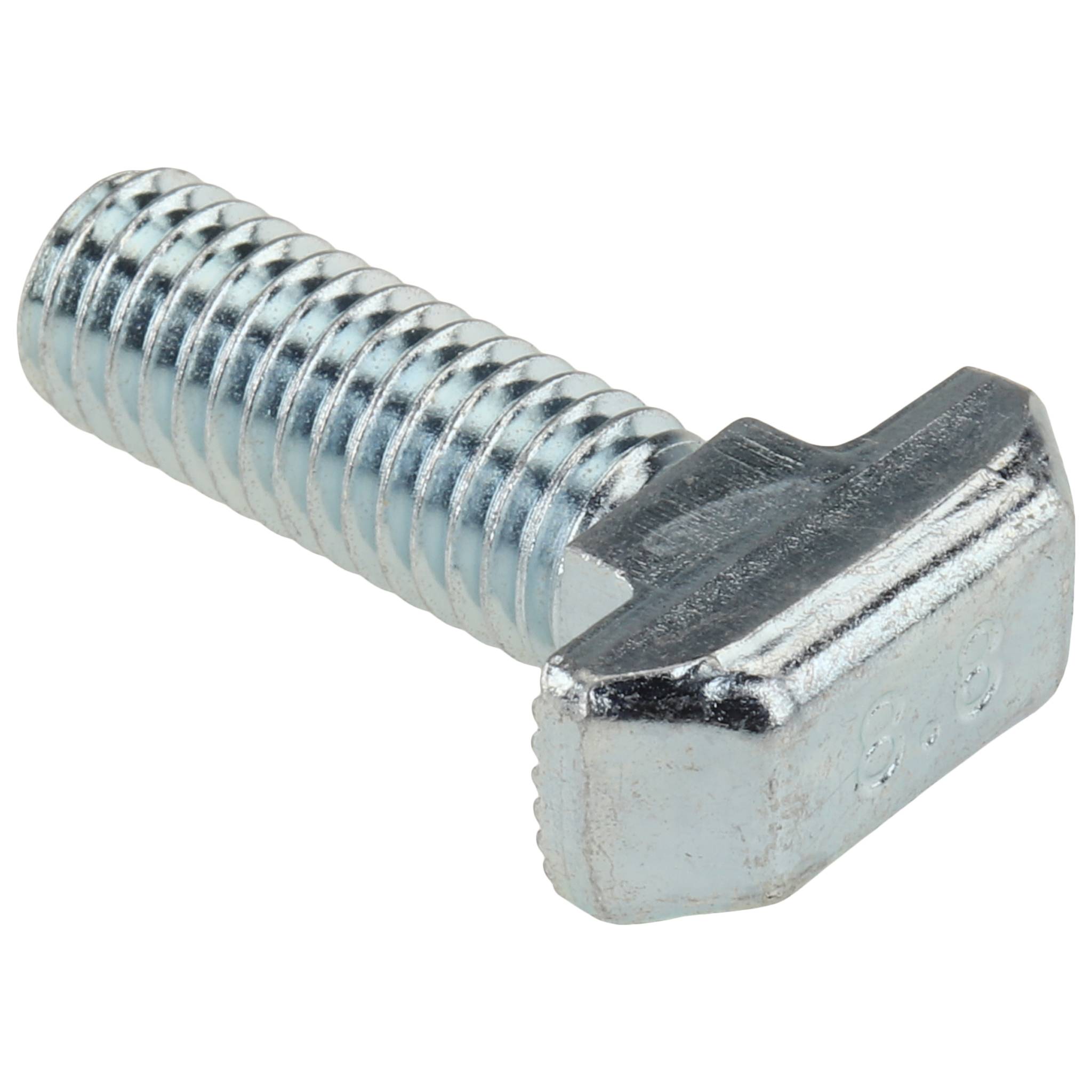 Hammerschraube M8x25, M8x25, Stahl, verzinkt