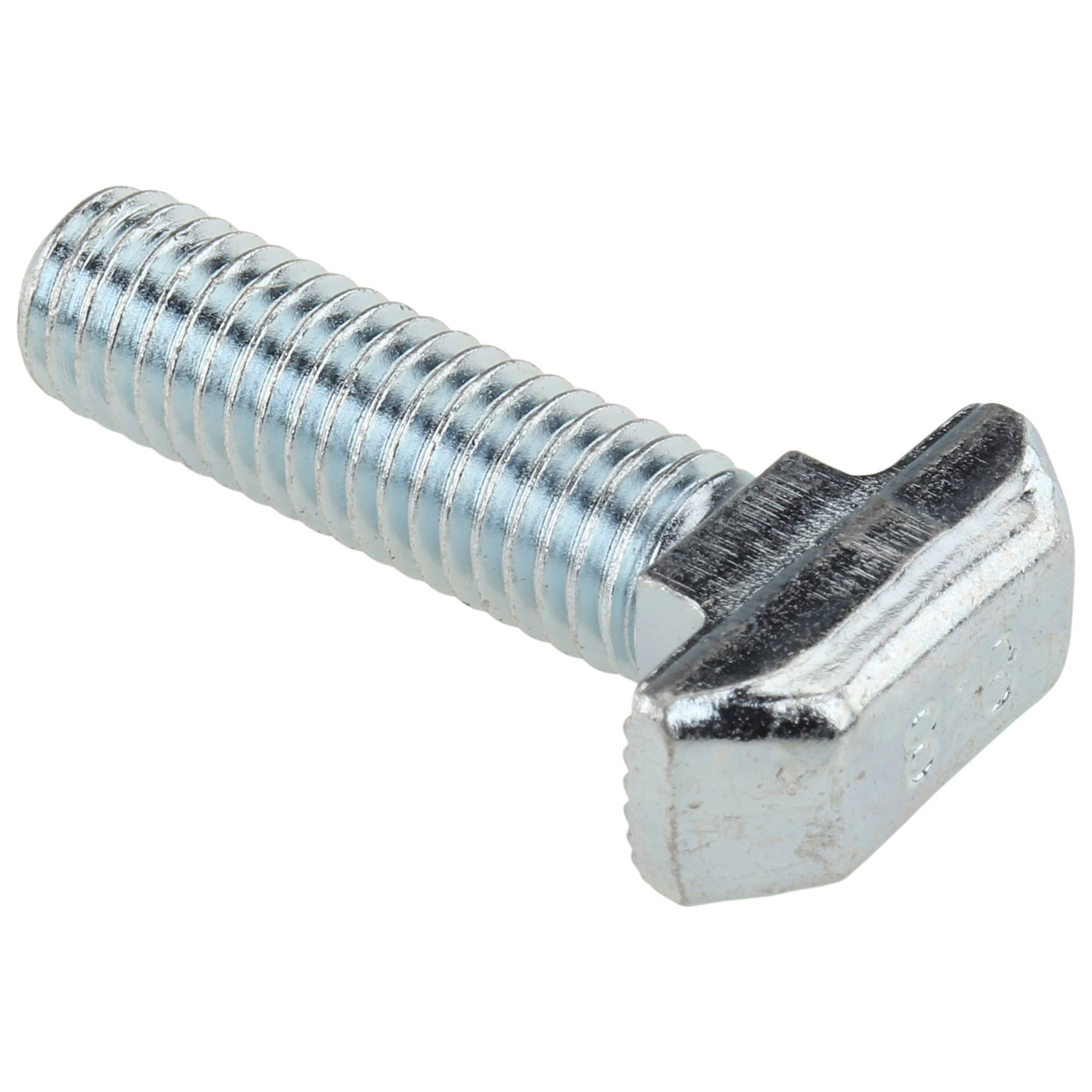 Hammerschraube M8x30, M8x30, Stahl, verzinkt