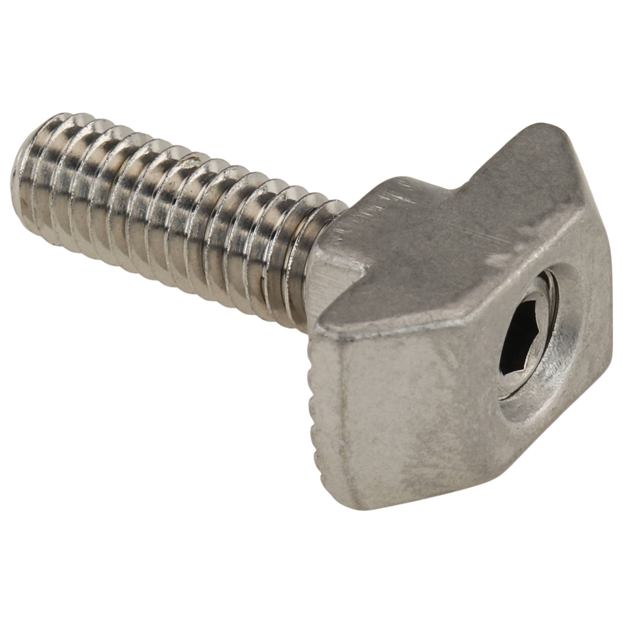 Hammerschraube M6x20, M6x20, Edelstahl, blank