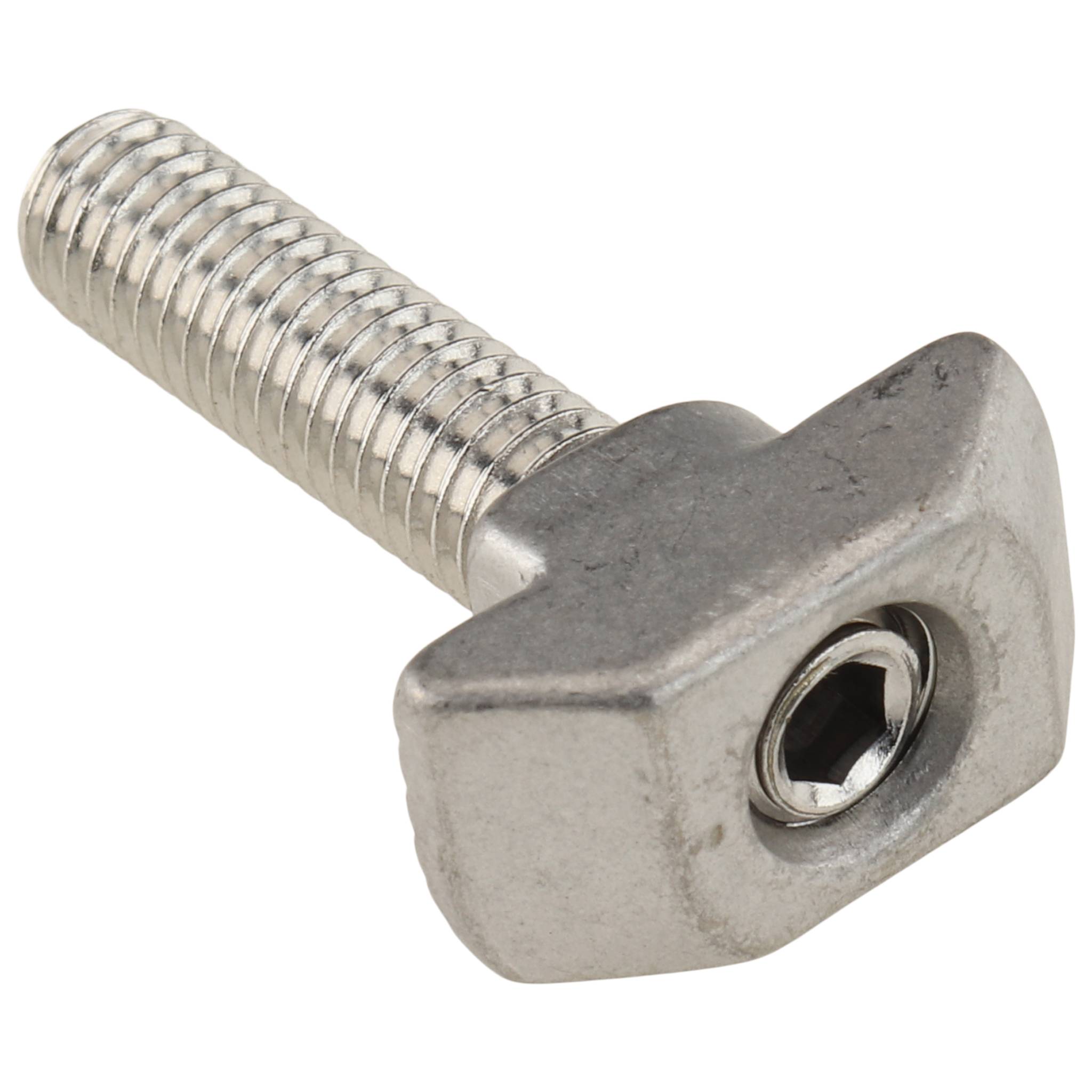 Hammerschraube M6x25, M6x25, Edelstahl, blank