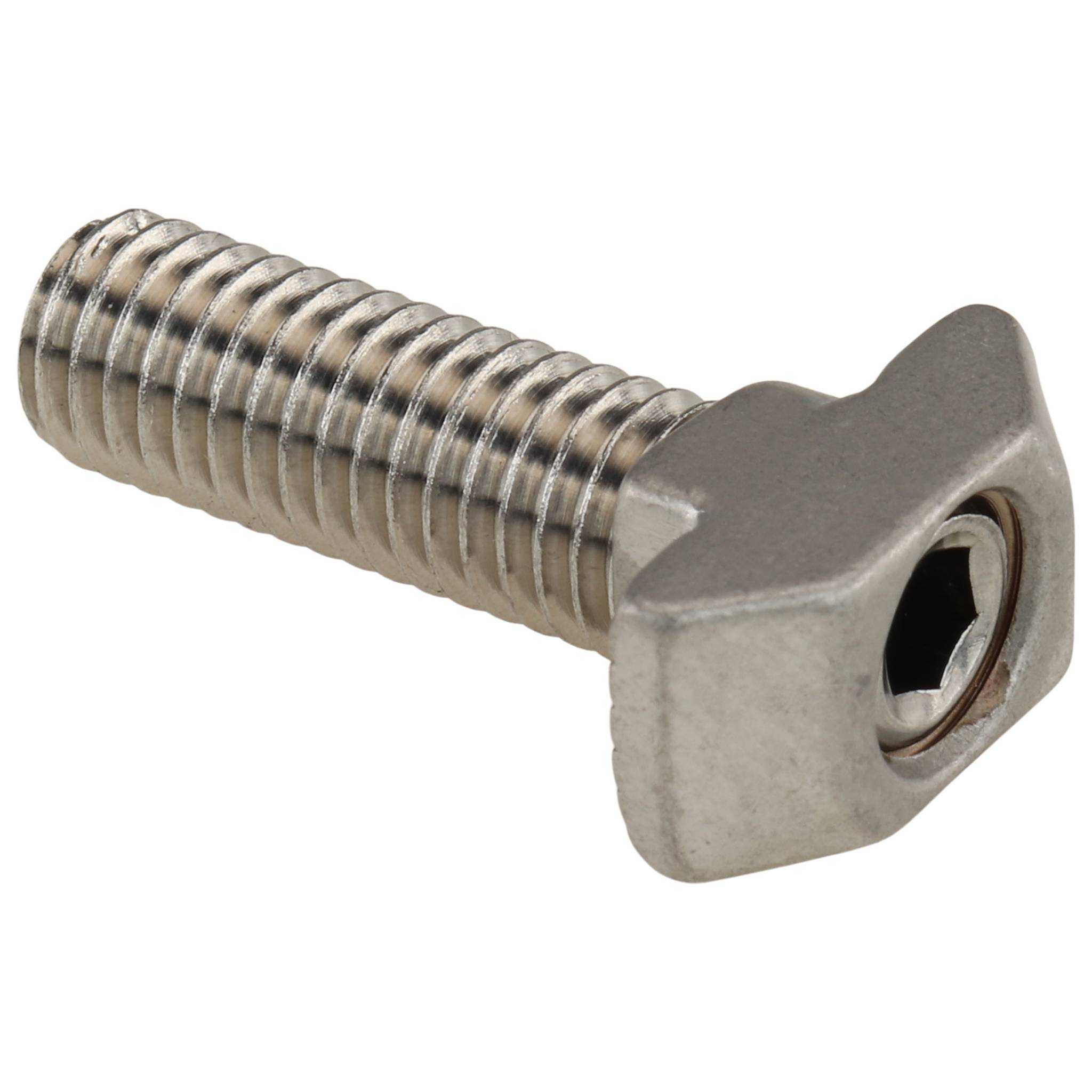 Hammerschraube M8x25, M8x25, Edelstahl, blank