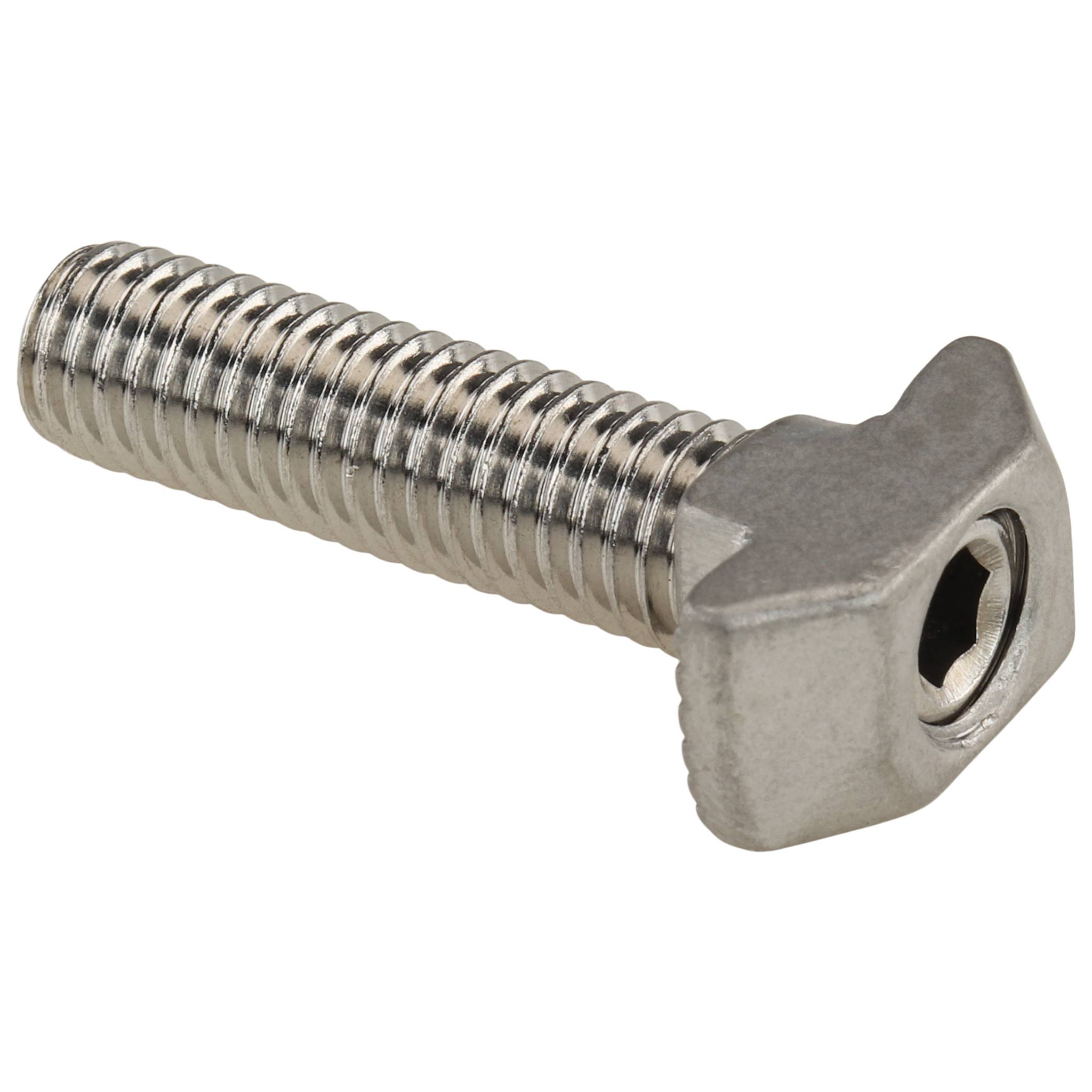 Hammerschraube M8x30, M8x30, Edelstahl, blank