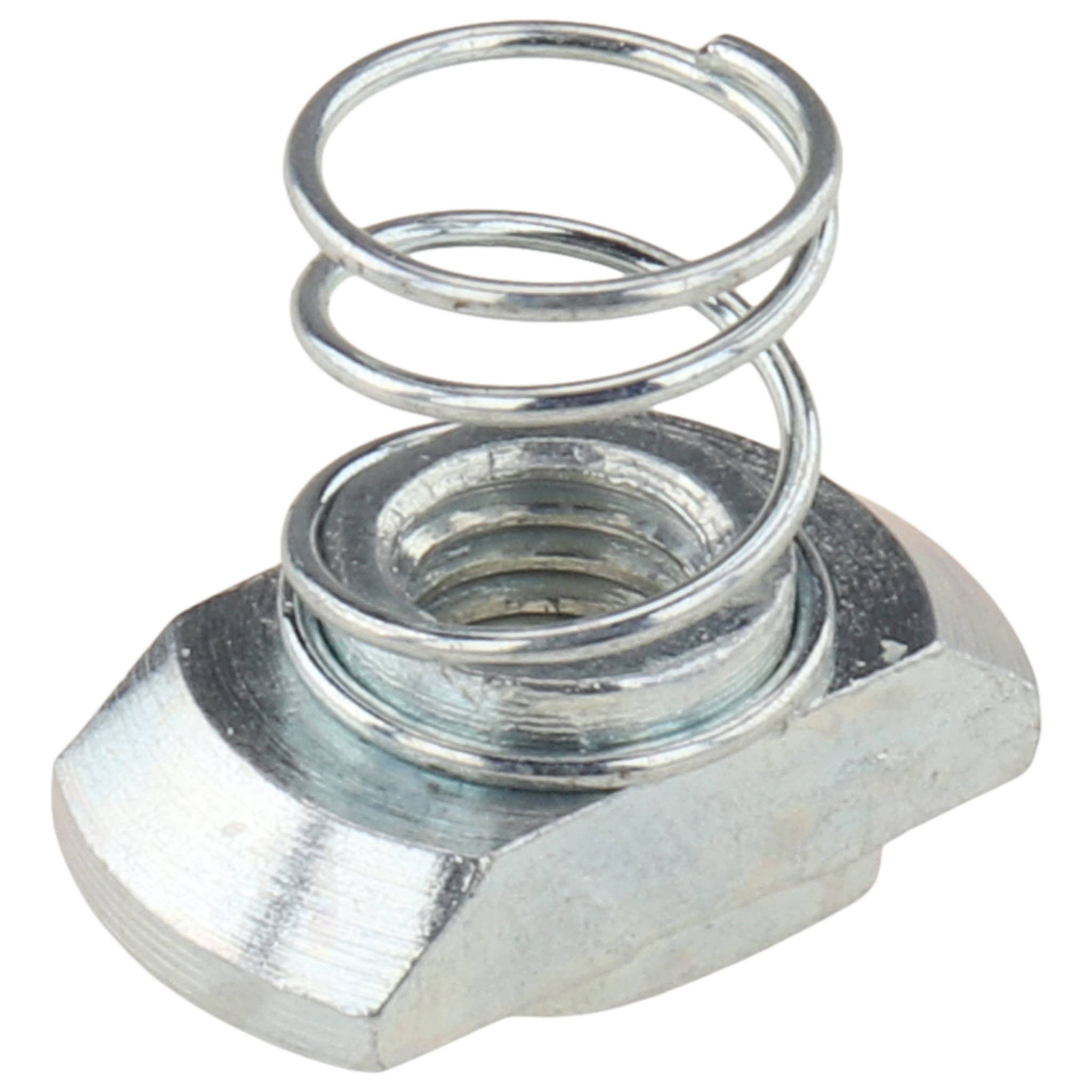 Federmutter M5, 15x7,9x14,3, Stahl, verzinkt