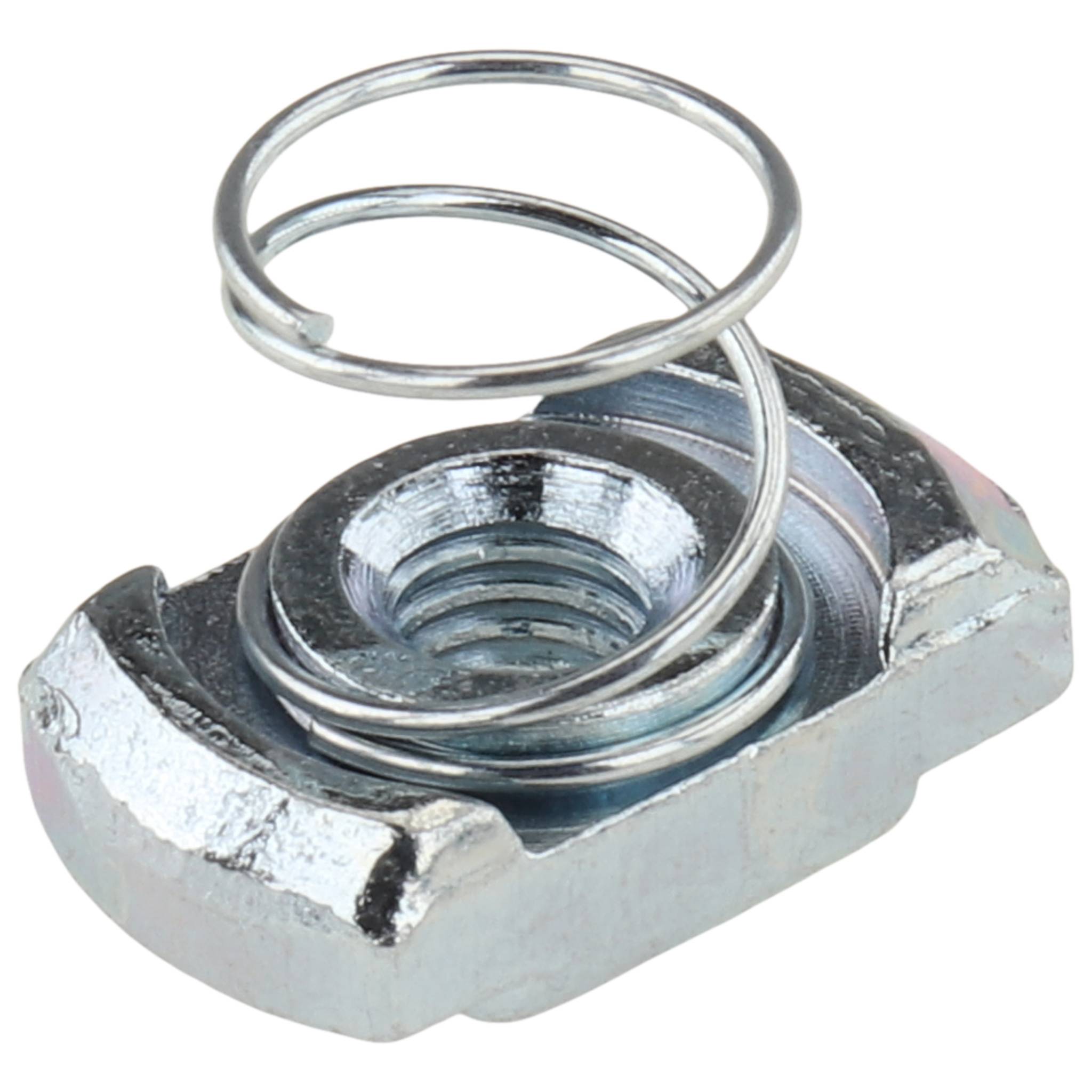 Federmutter M5, 18x9,8x12, Stahl, verzinkt