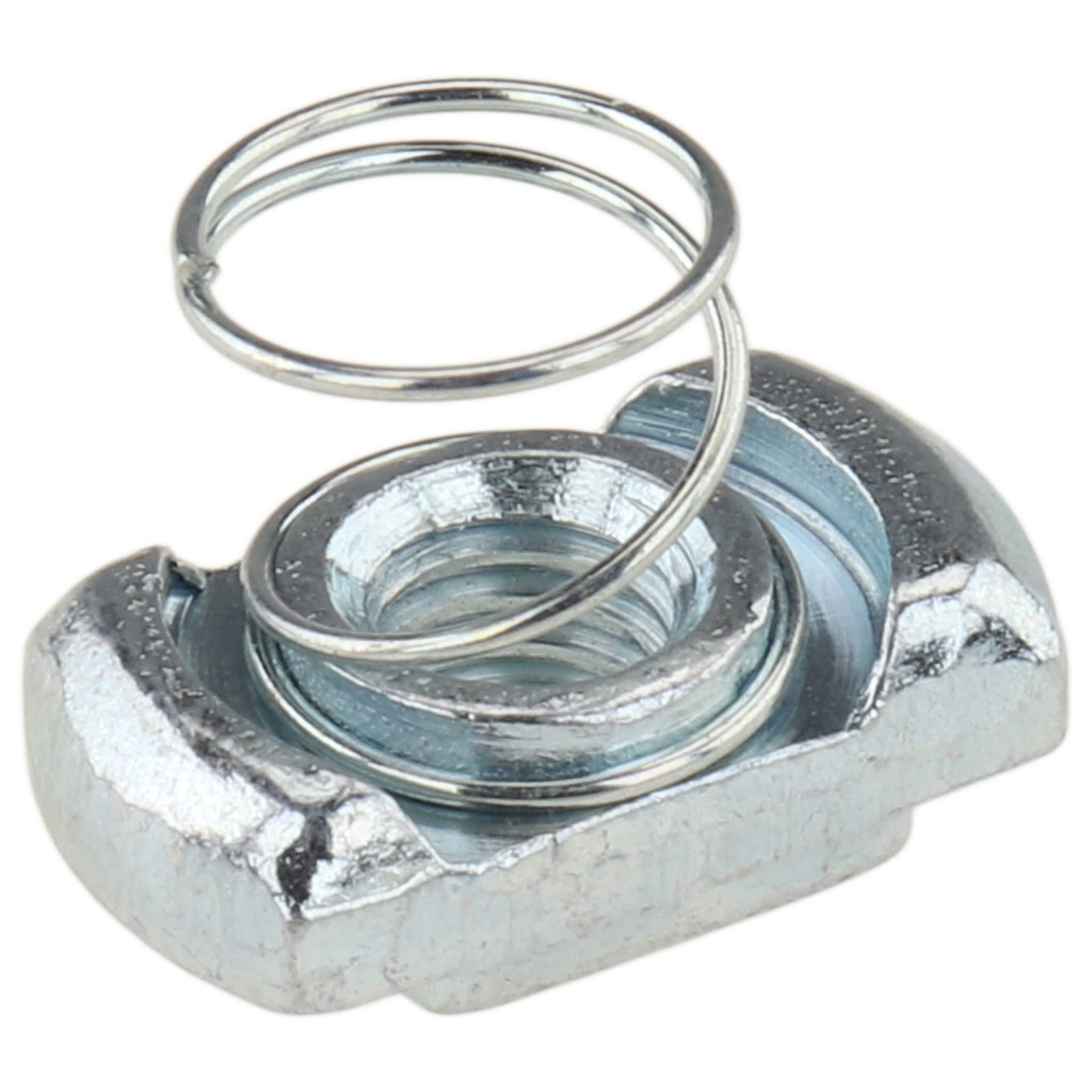 Federmutter M6, 18x9,8x12, Stahl, verzinkt