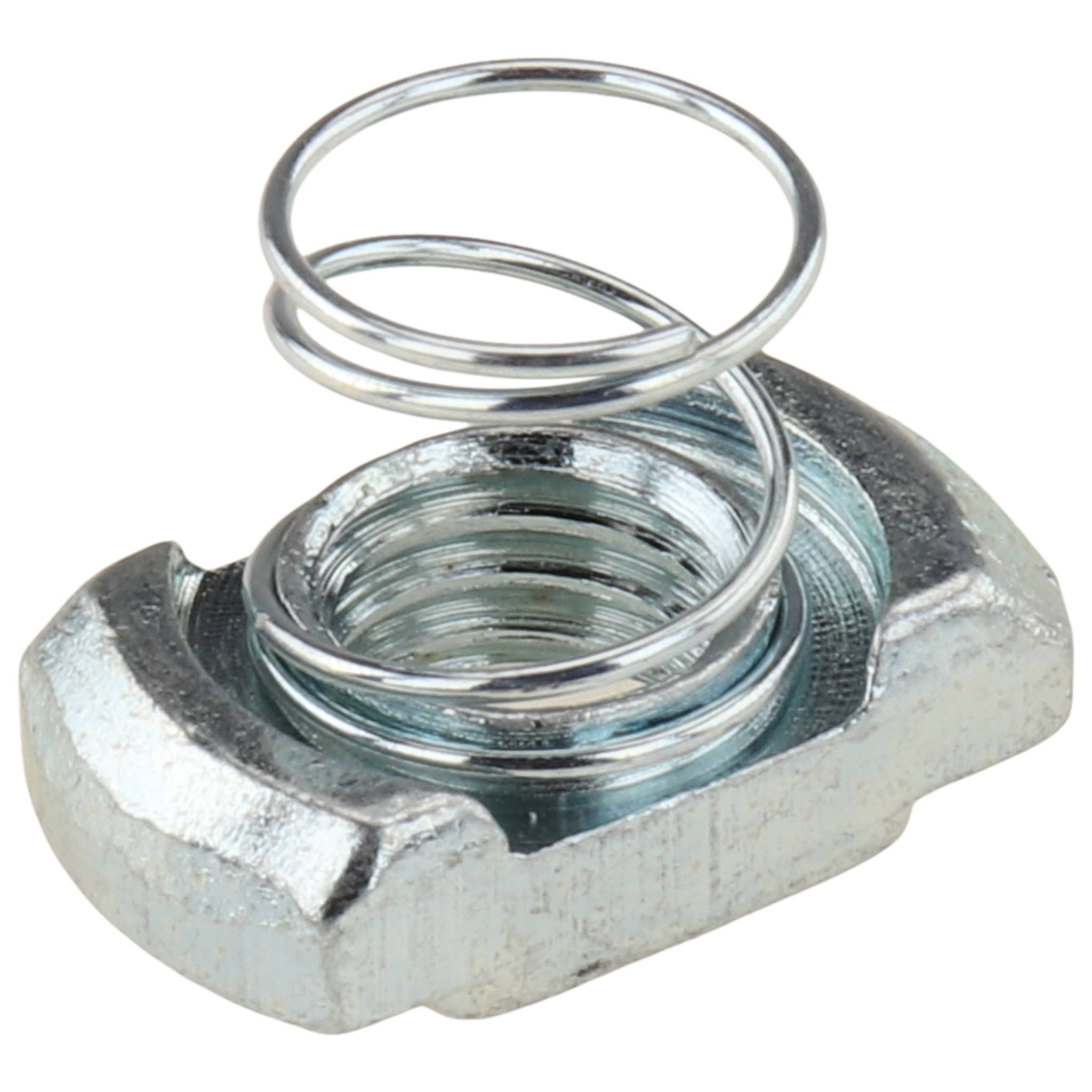 Federmutter M8, 18x9,8x12, Stahl, verzinkt