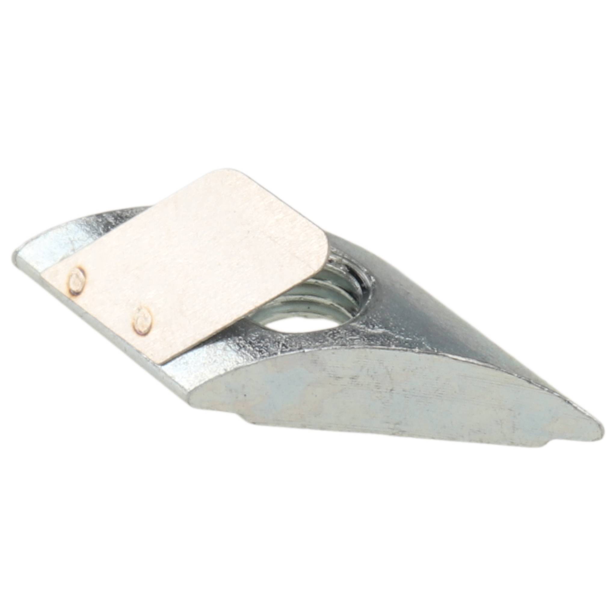 Rhombus-Nutenstein M5, 21,9x10,8x7,2, Stahl, verzinkt