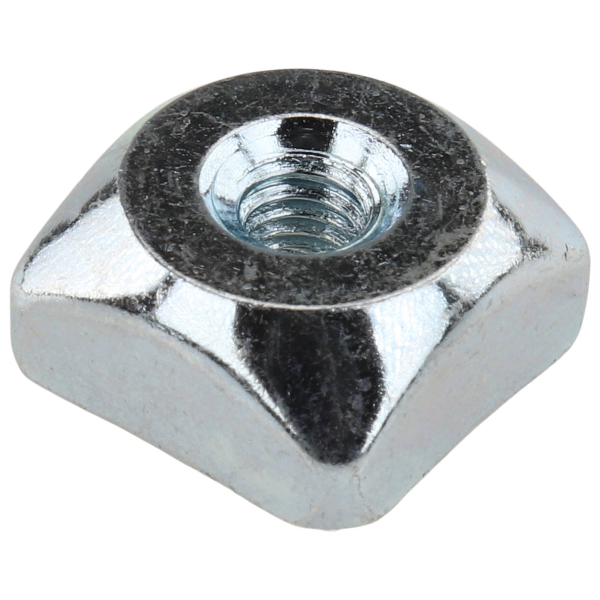 Profilmutter M4, 13x13x6, Stahl, verzinkt