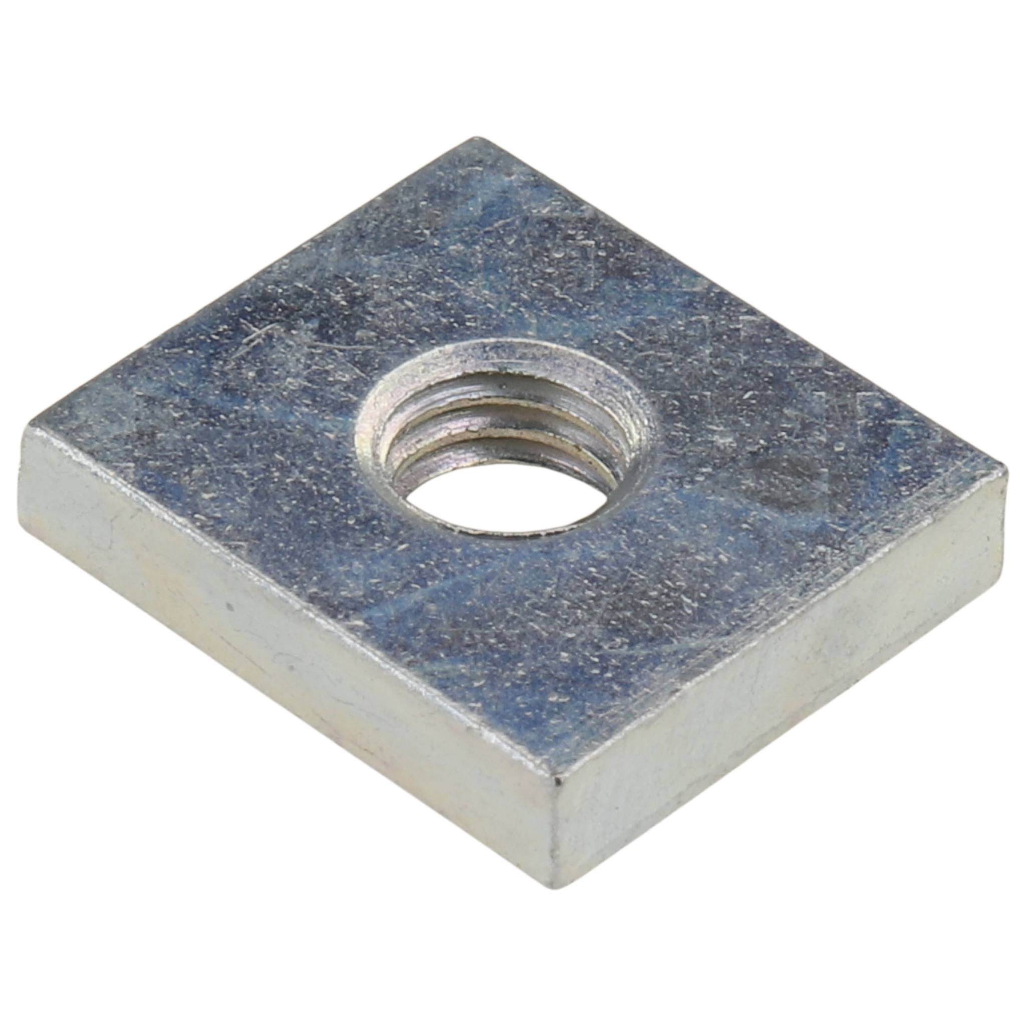 Gewindeplatte M5, 14x12x3, Stahl, verzinkt