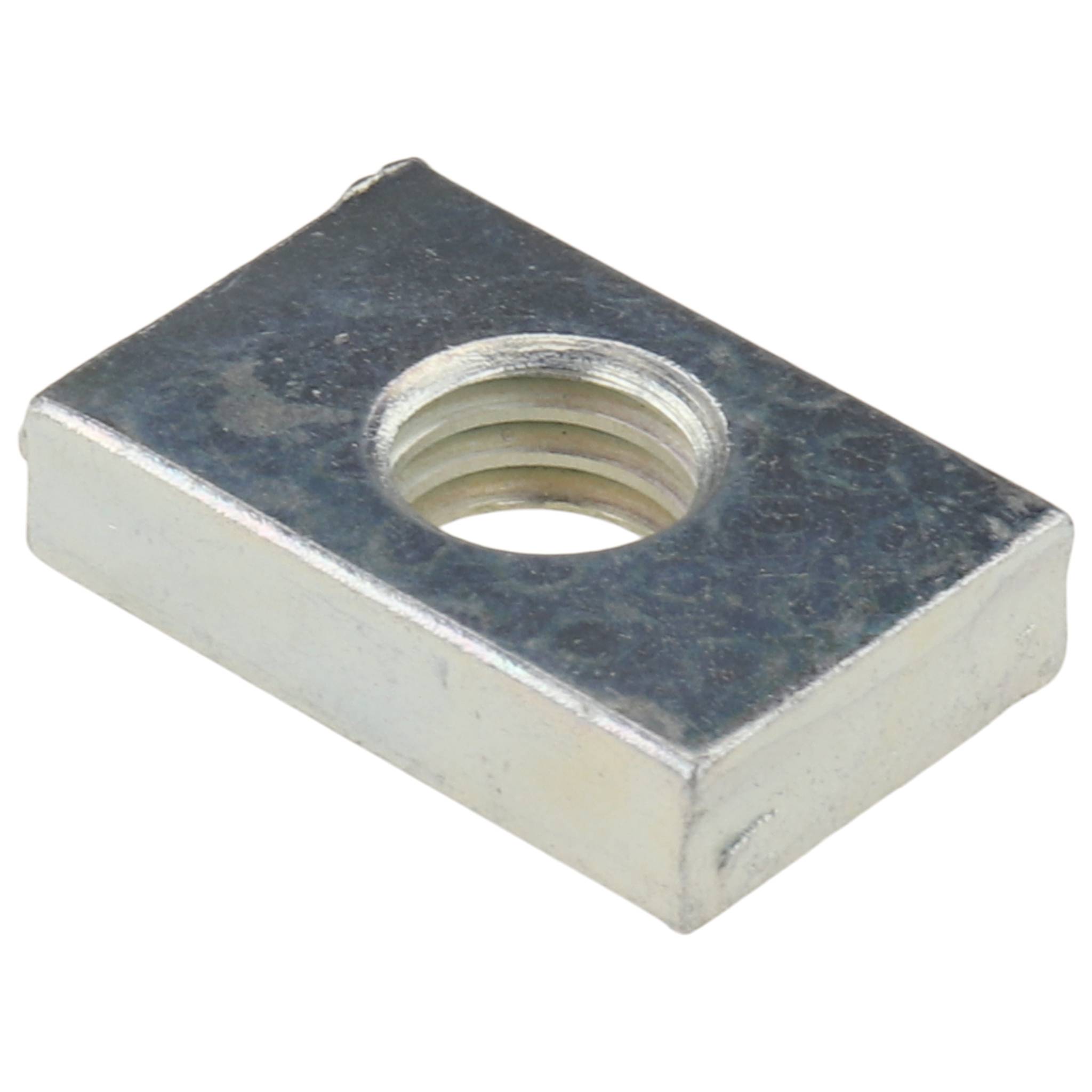 Gewindeplatte M8, 20x13x5, Stahl, verzinkt