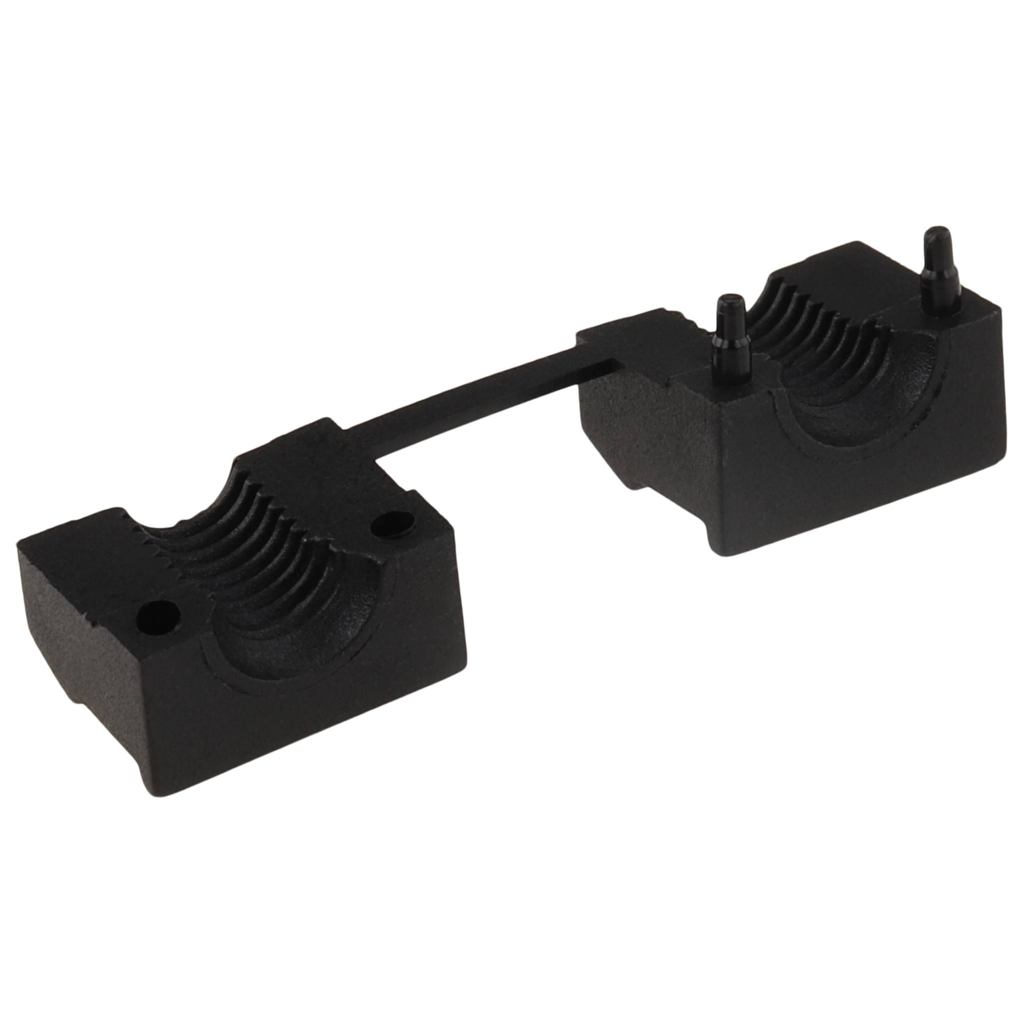 Spreizmutter M5, 12x11,6x9, Kunststoff PA glasfaserverstärkt, blank, schwarz