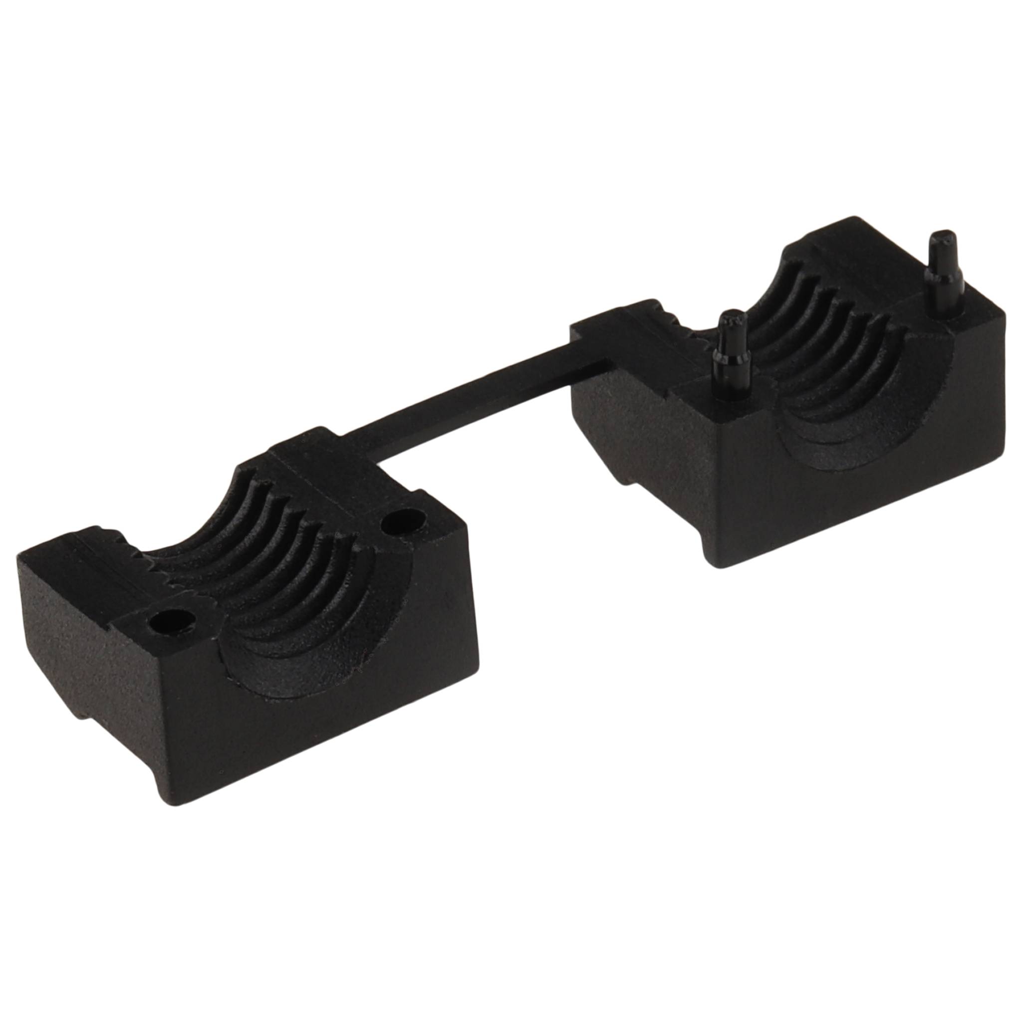 Spreizmutter M6, 12x11,6x9, Kunststoff PA glasfaserverstärkt, blank, schwarz