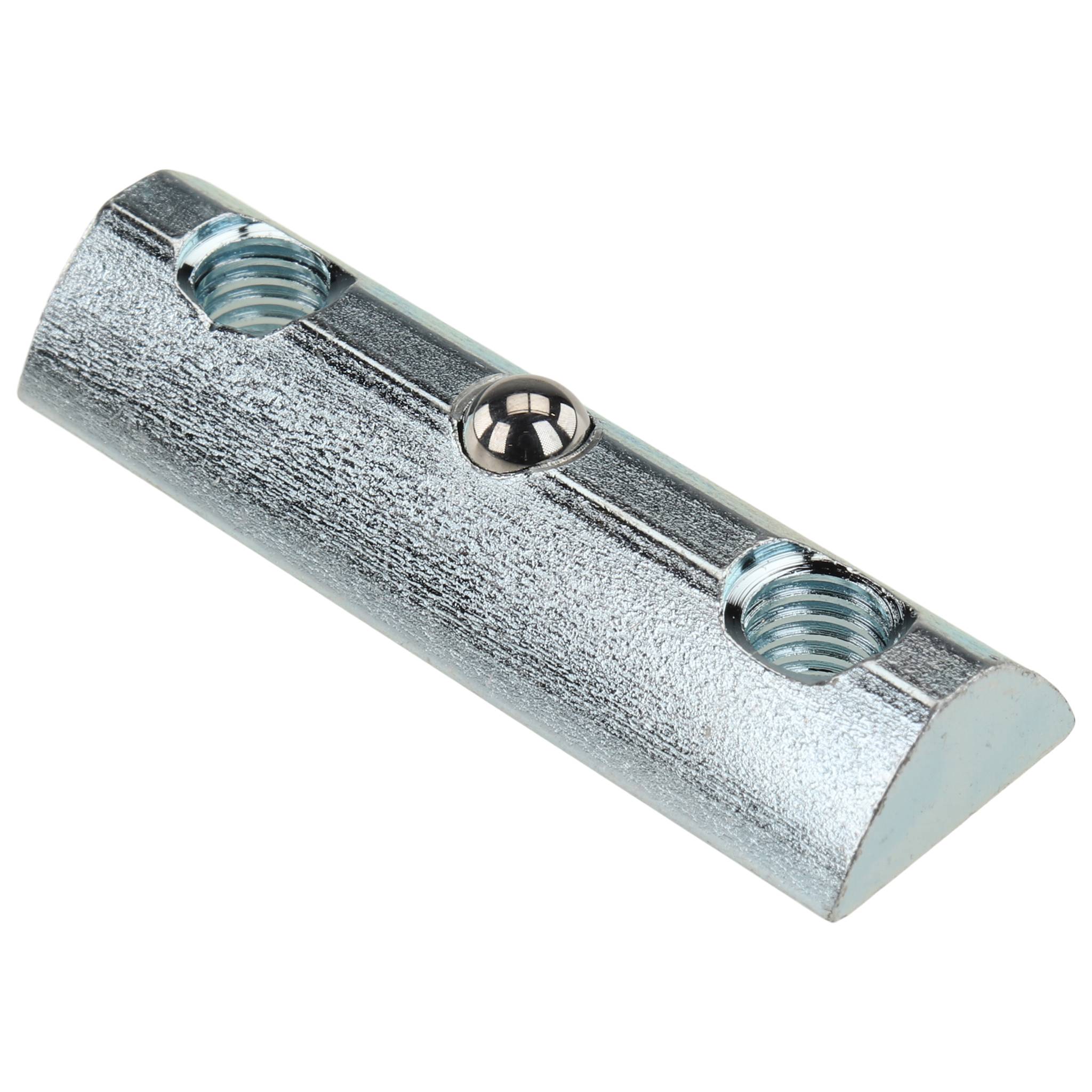 Doppelnutenstein, 42x13,7x8,9, Stahl, verzinkt