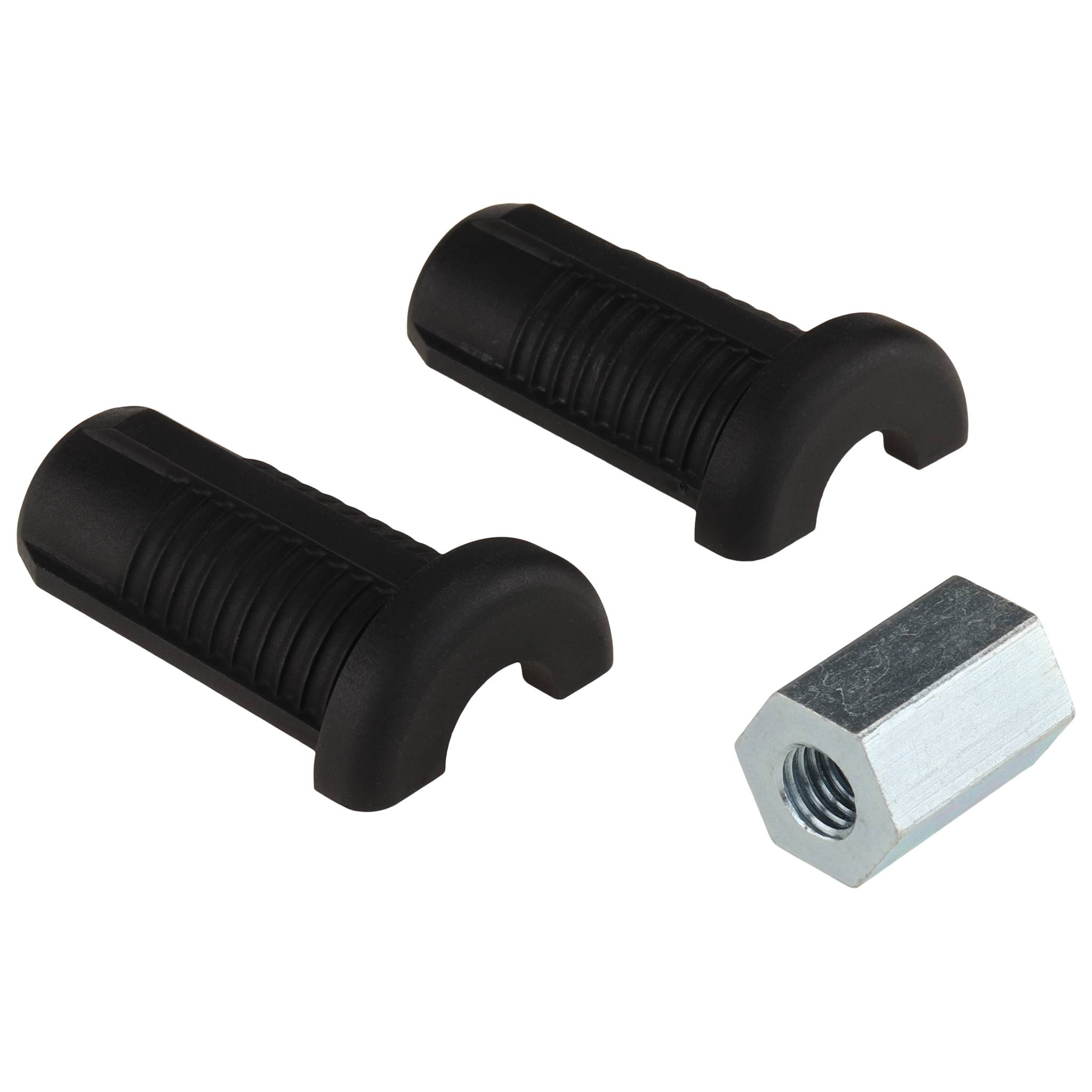 Hülse , Gewindehülse, D28x45, Kunststoff / Stahl, schwarz