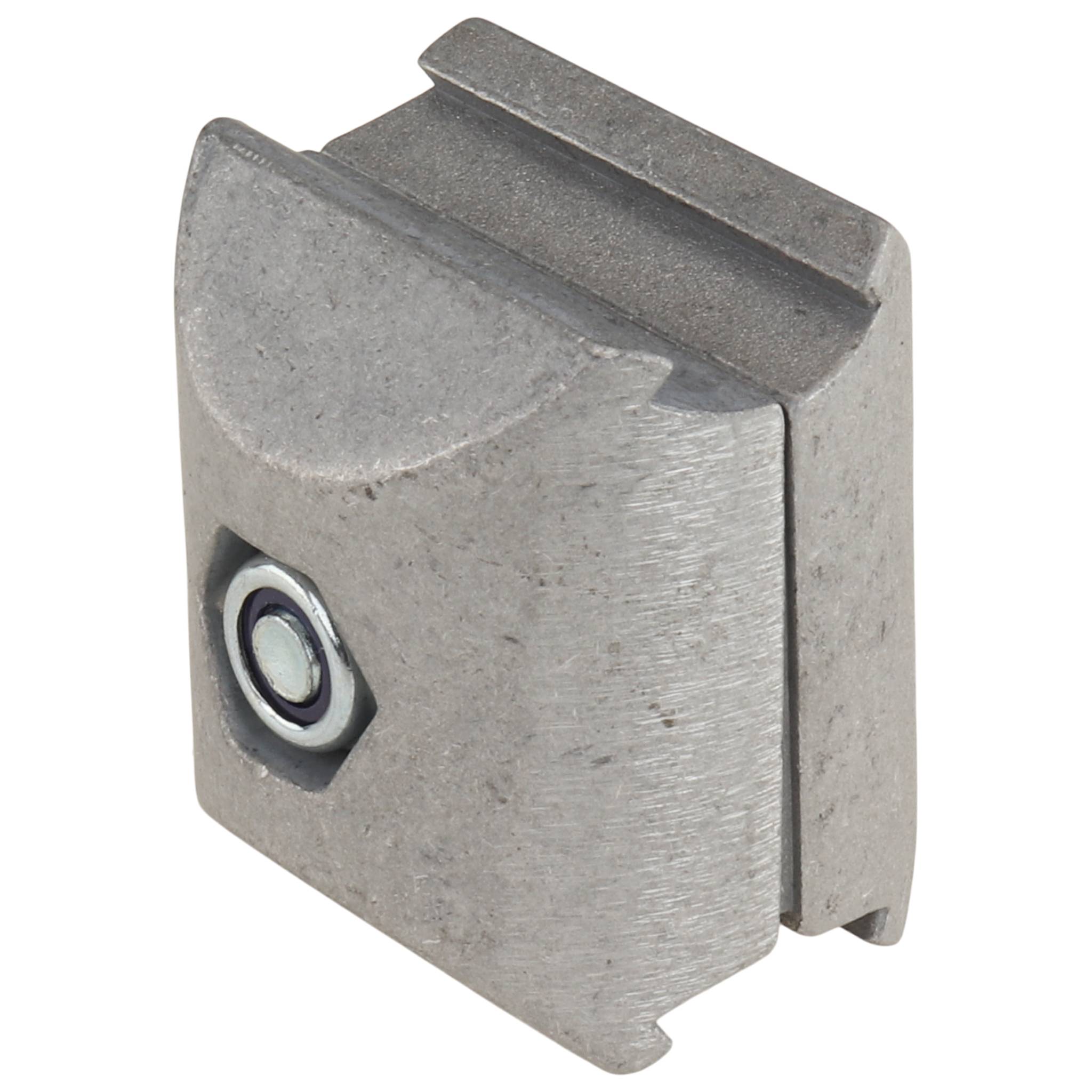 Verbinder, Parallelverbinder, D34x50, Aluminiumdruckguß, blank, alufarbig