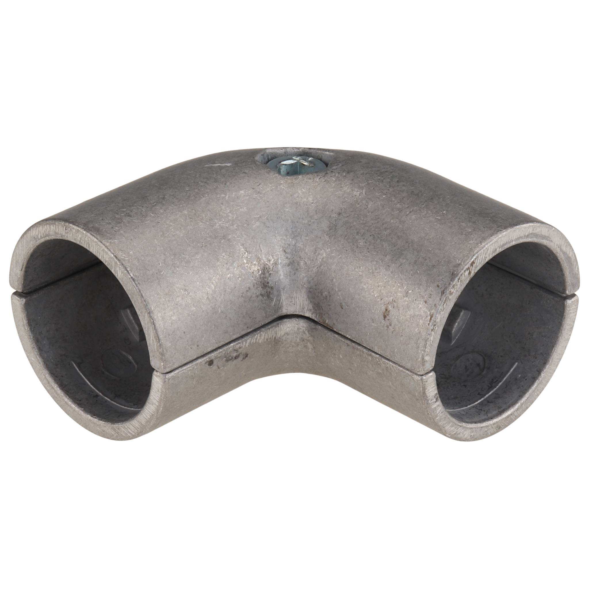 Verbinder, Eckverbinder 2D28, 60x60x34, Aluminiumdruckguß, blank, alufarbig