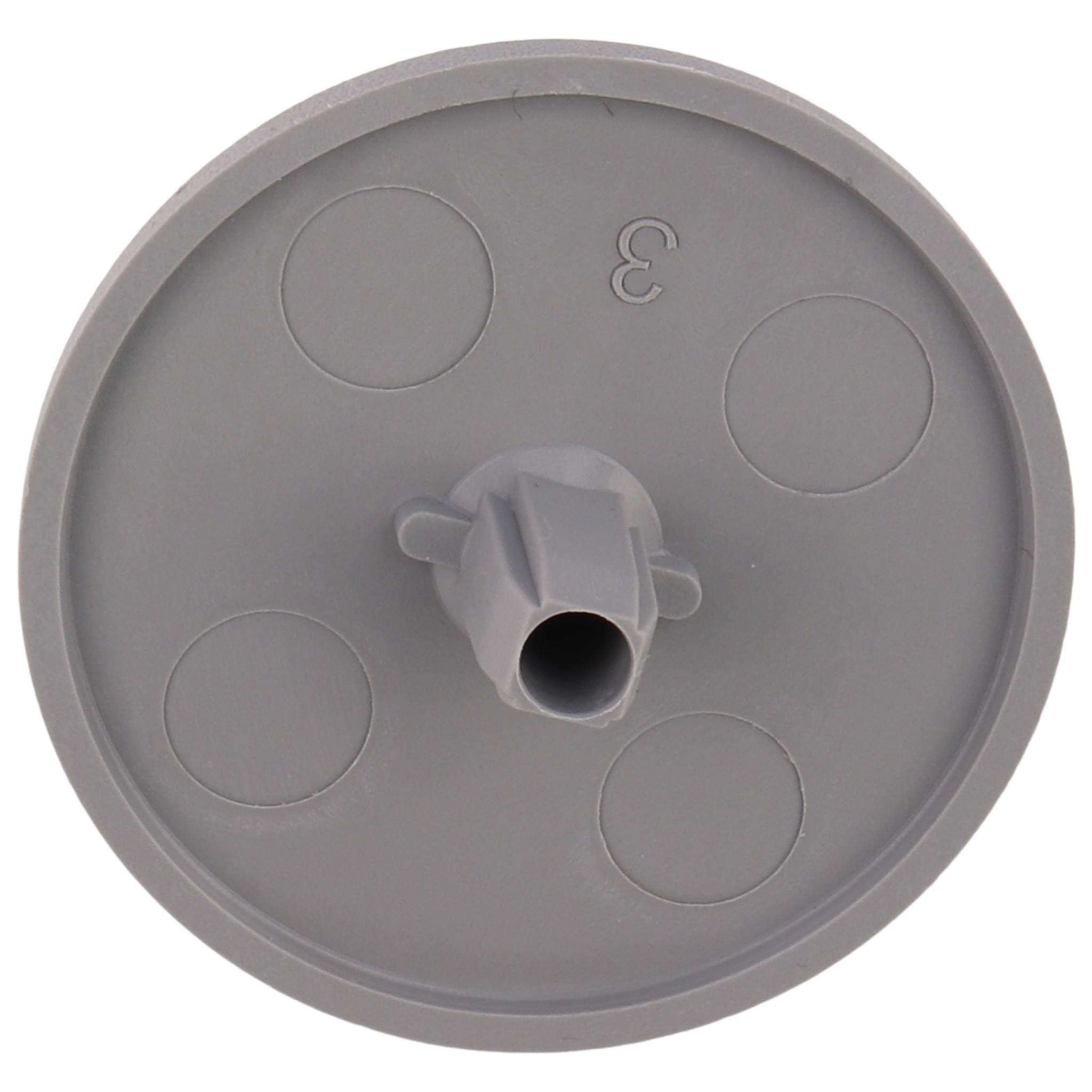 Kappe, Abdeckkappe, D30x11, Kunststoff PA glasfaserverstärkt, grau