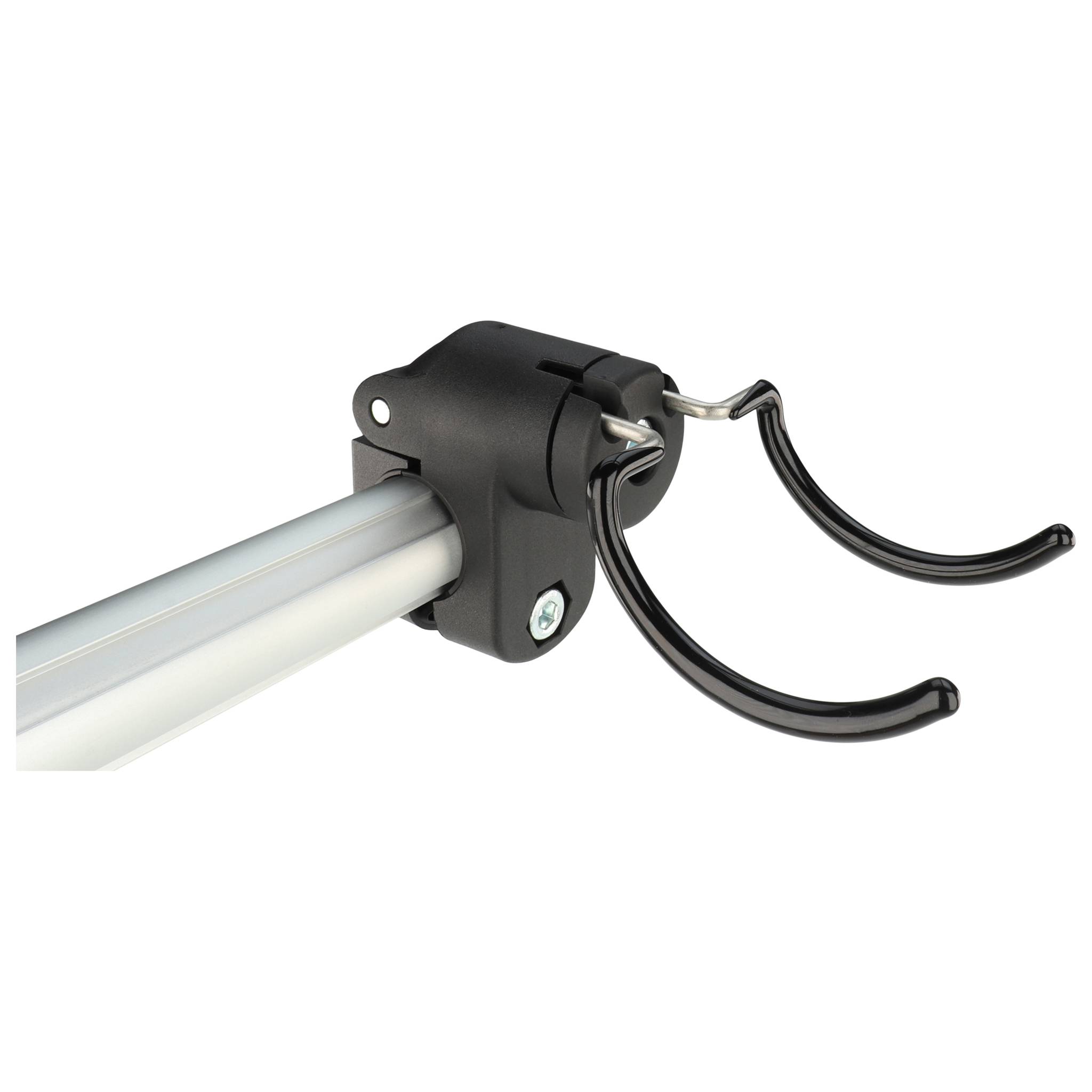 Werkzeug-Doppelhaken FX R35-67, 150x67x50, Kunststoff / Stahl, schwarz