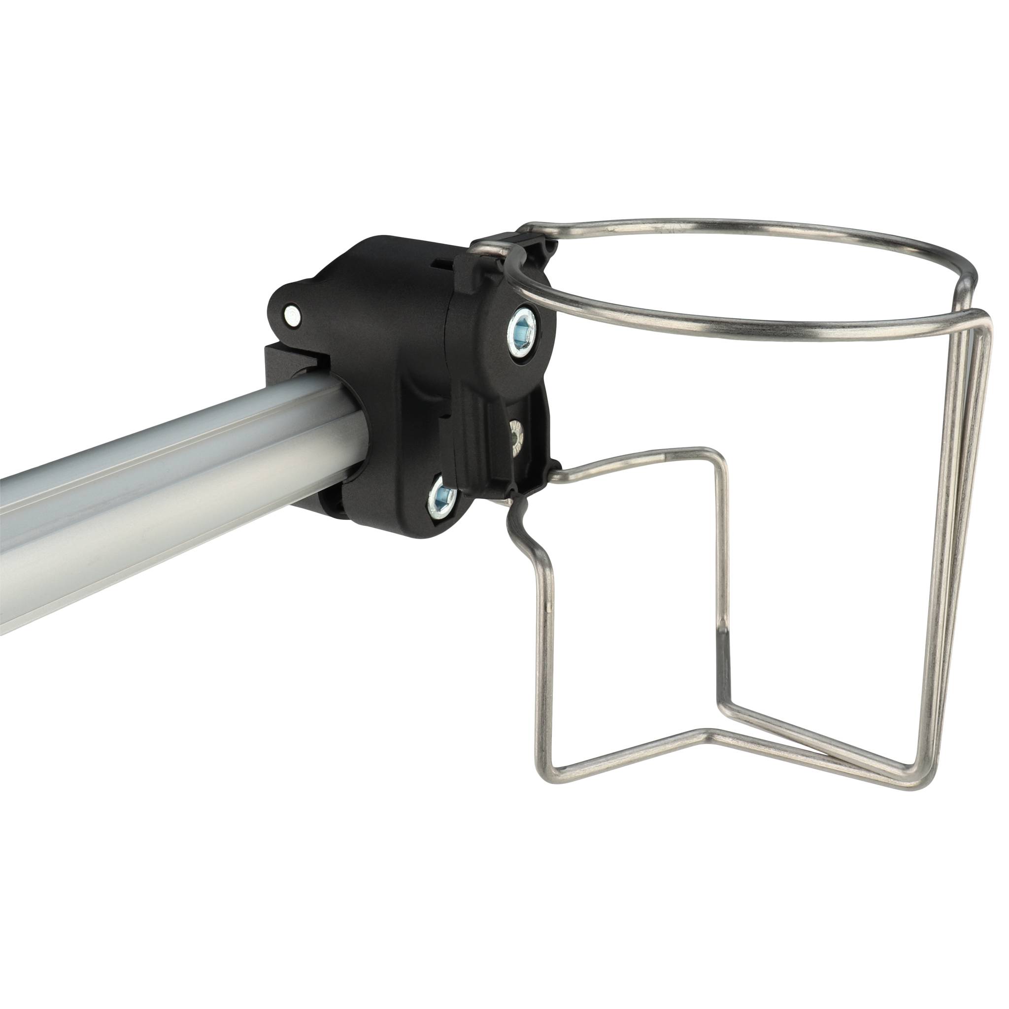 Halter, Flaschenhalter FX, 140x101x124, Kunststoff / Stahl, schwarz