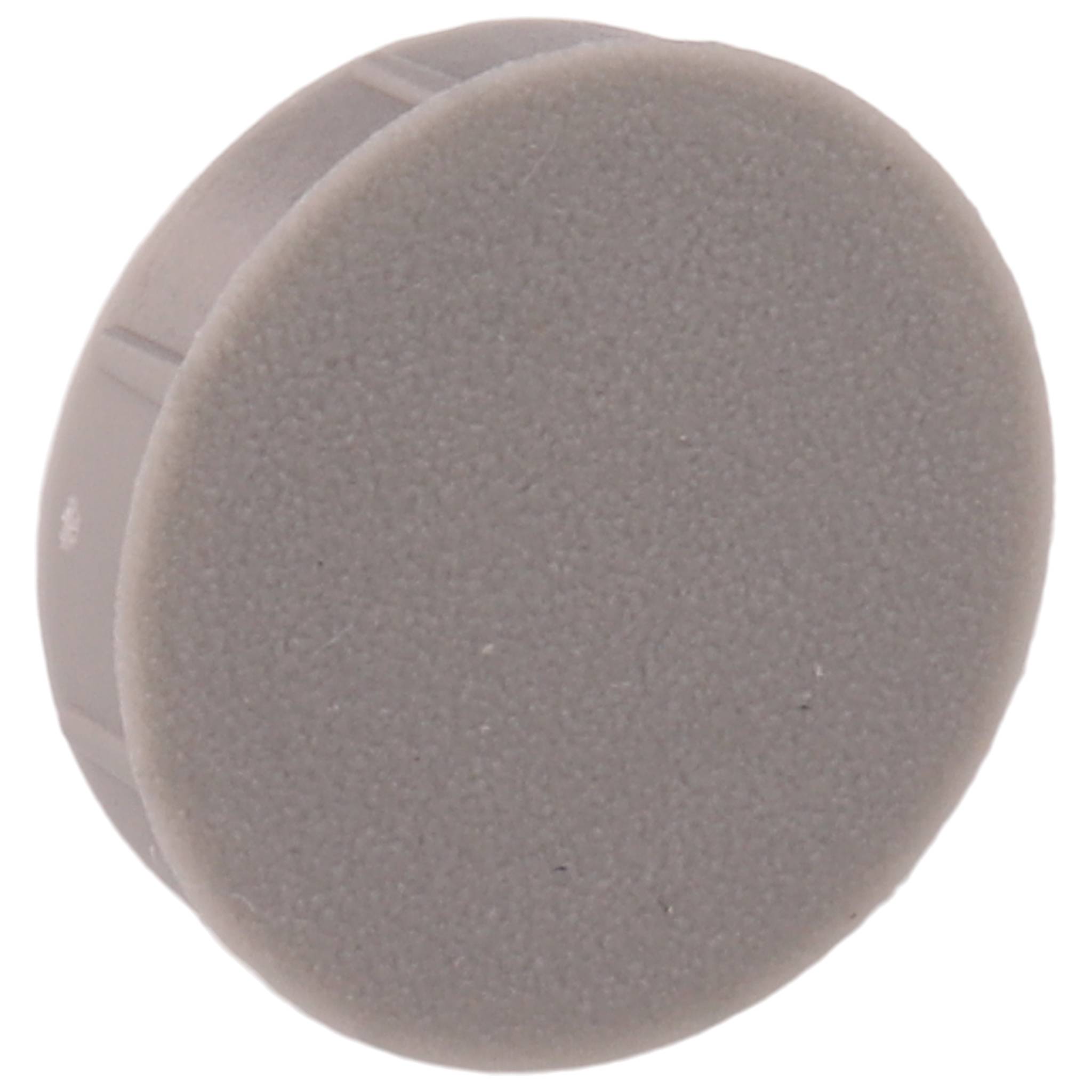 Kappe, Abdeckkappe für Rundrohrverbinder D30, D12.7x4, Kunststoff PA glasfaserverstärkt, grau