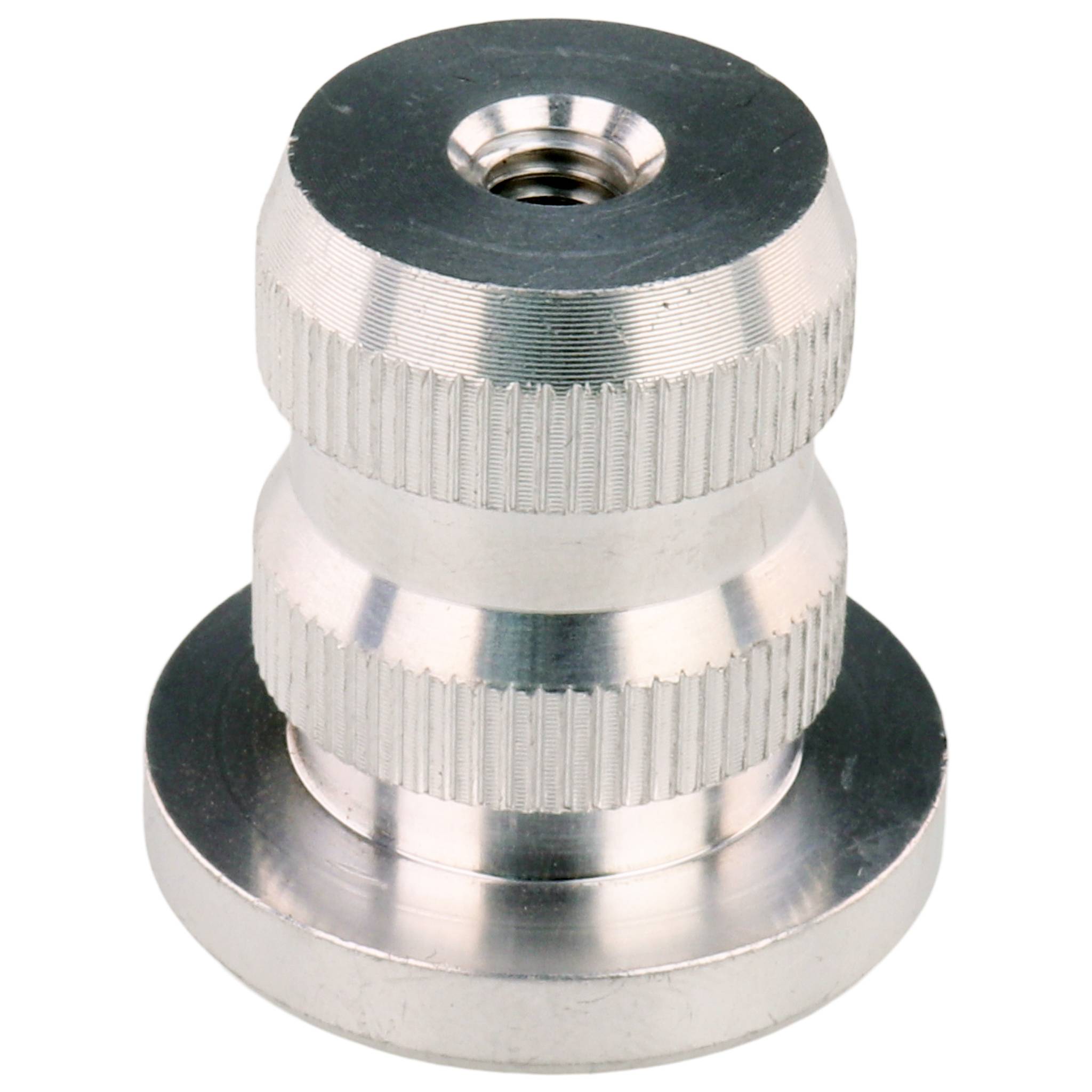 Hülse , Gewindehülse AL, 30x30x30, Aluminium