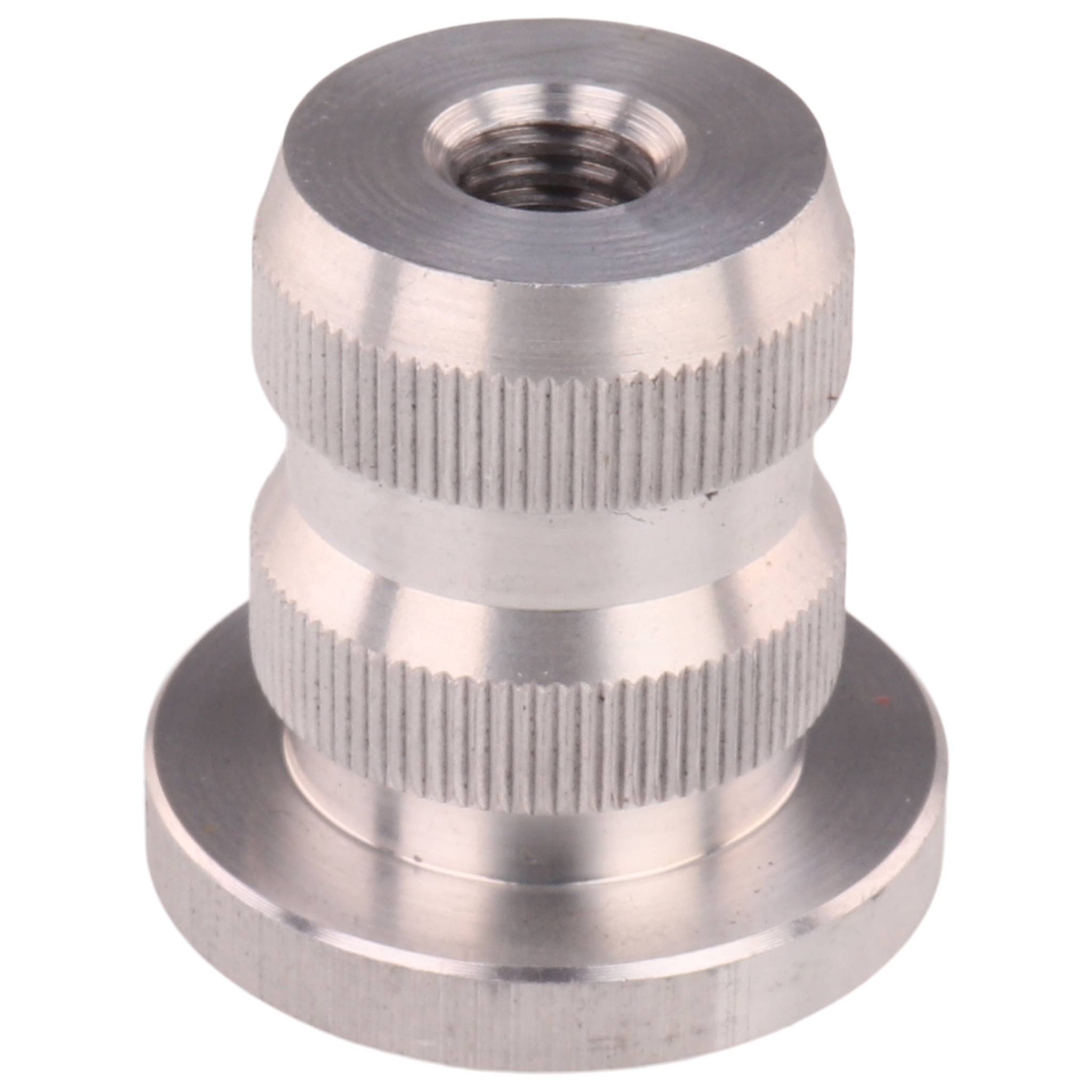 Hülse , Gewindehülse AL, 30x30x30, Aluminium