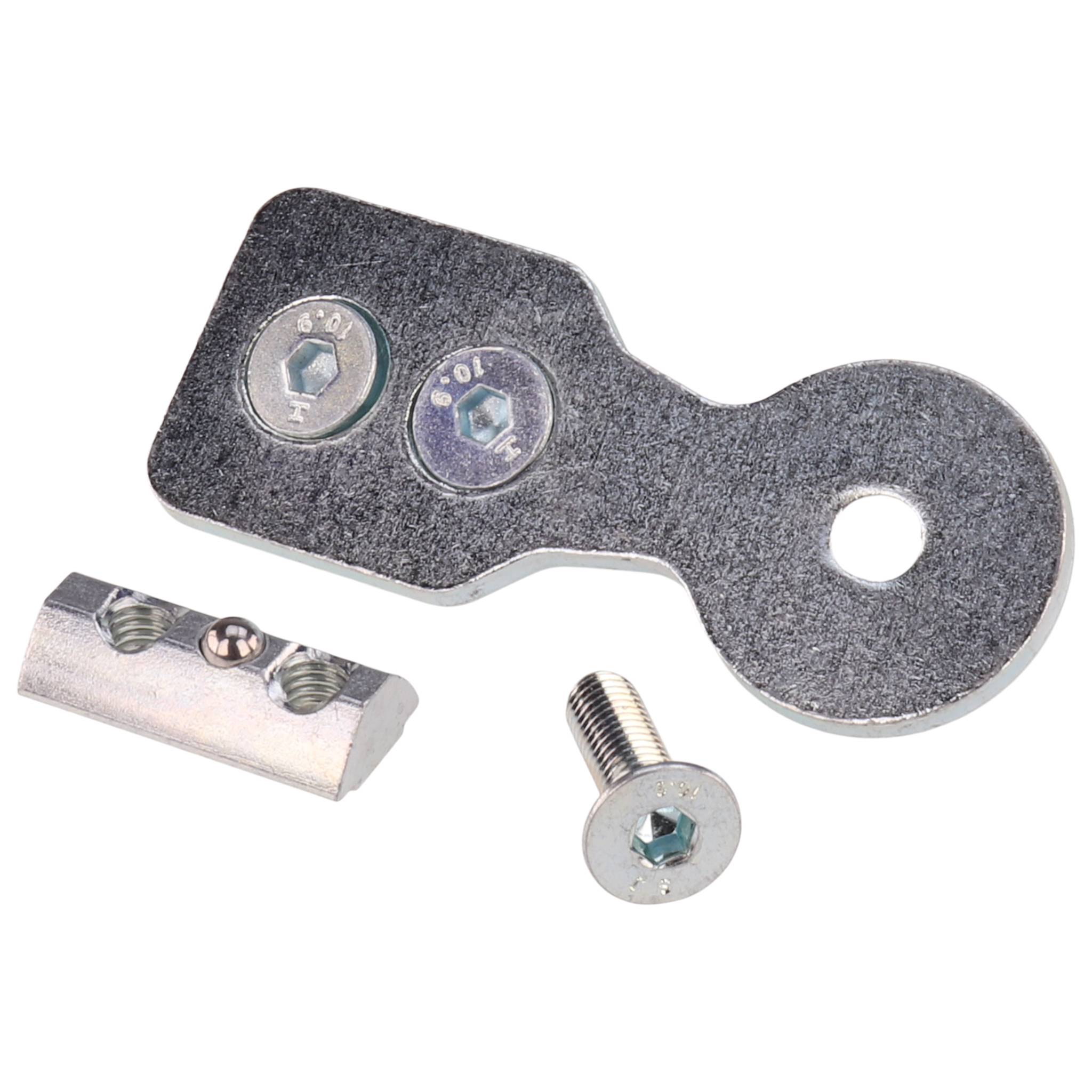 Verbinderplatte, 75x50x4, Stahl, verzinkt