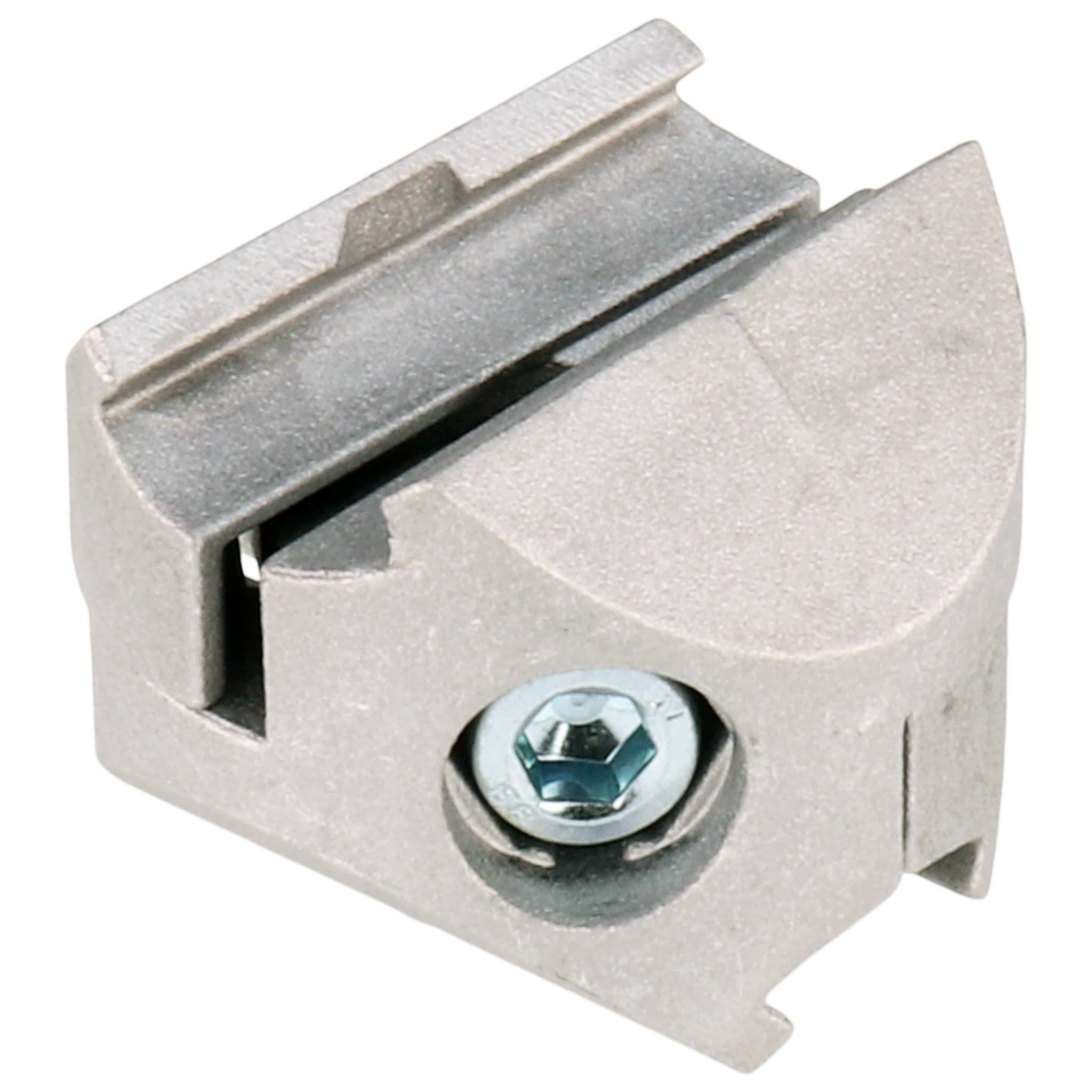 Verbinder, Kreuzverbinder, 35x40x40, Aluminiumdruckguß, alufarbig